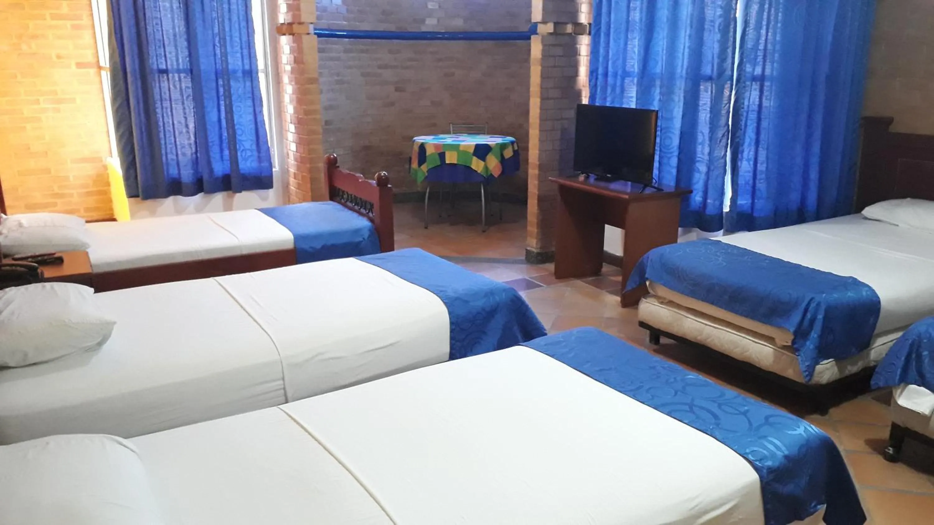 Bed in Hotel Castillo Real