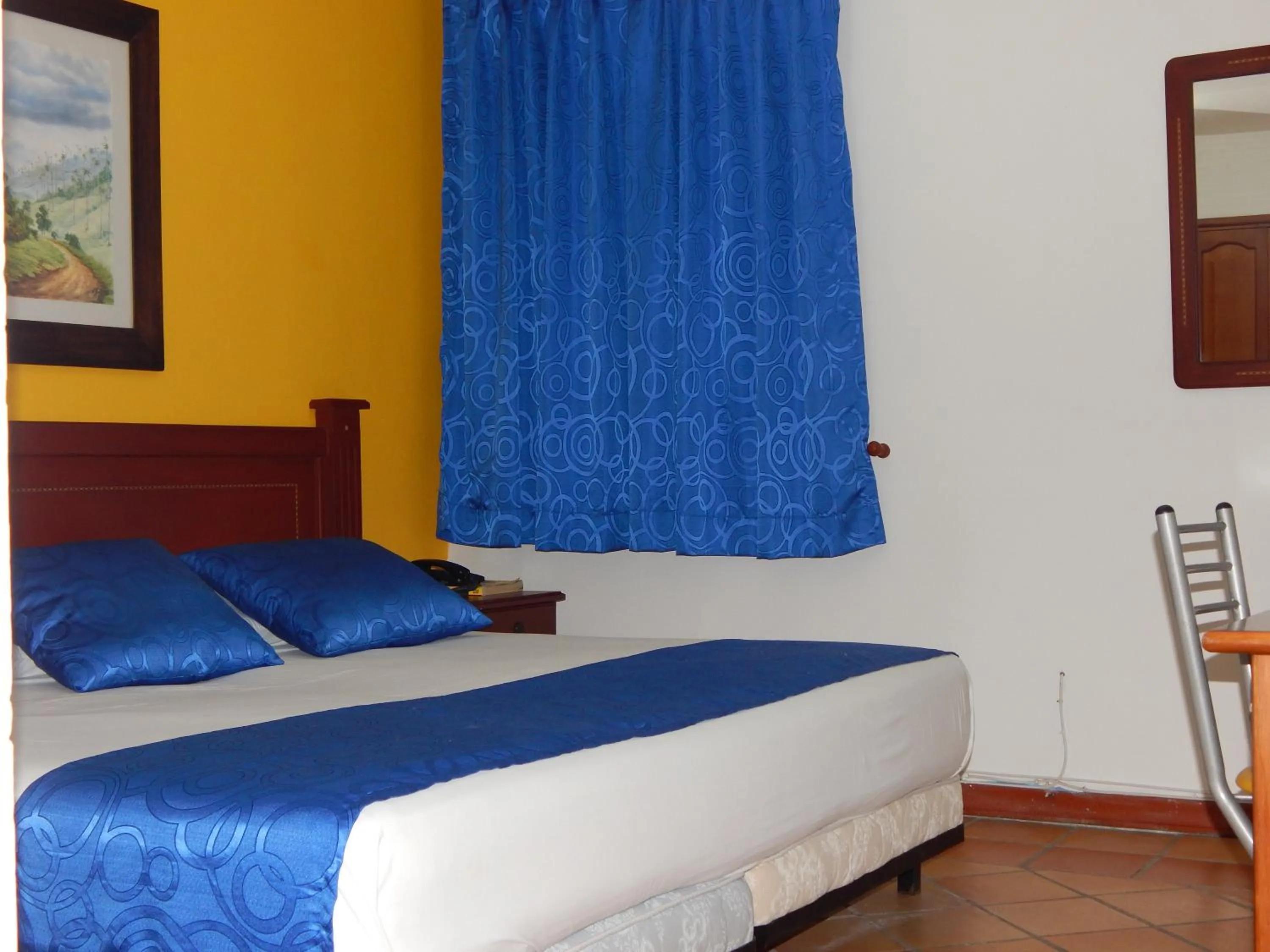 Bed in Hotel Castillo Real