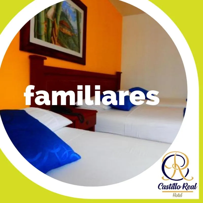 Bed in Hotel Castillo Real