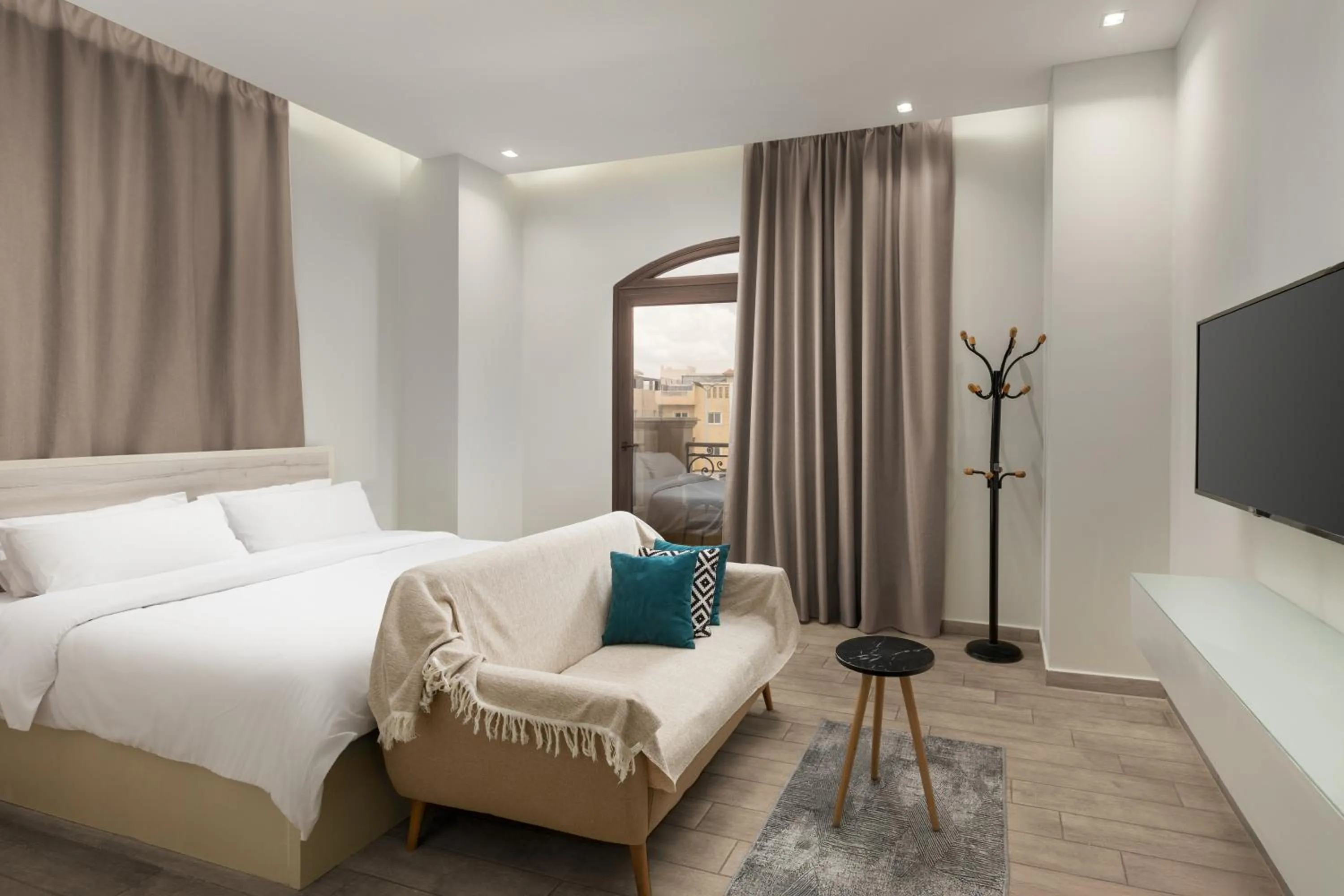 Bed in Sleep Inn Apart-Hotel