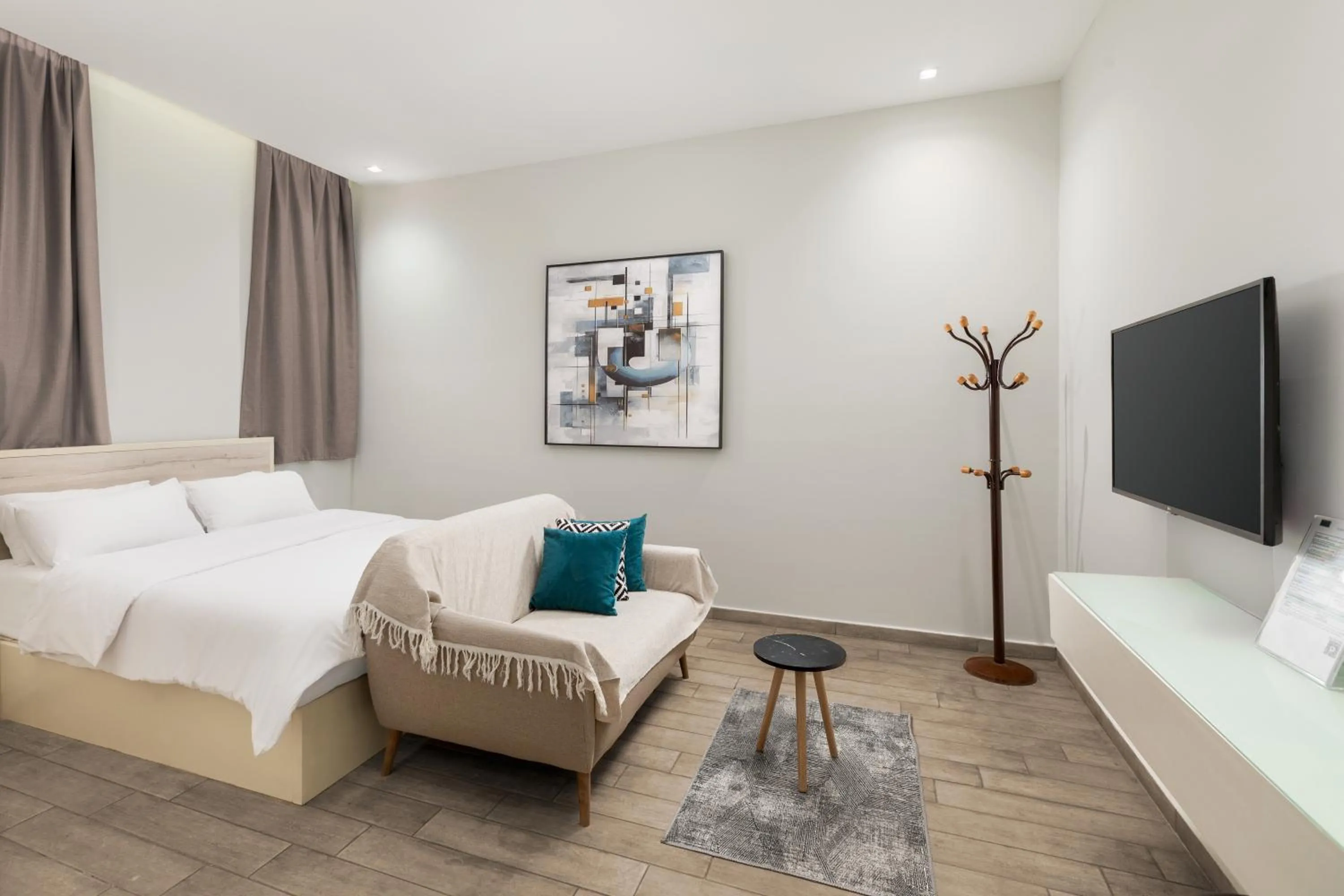 Bed in Sleep Inn Apart-Hotel