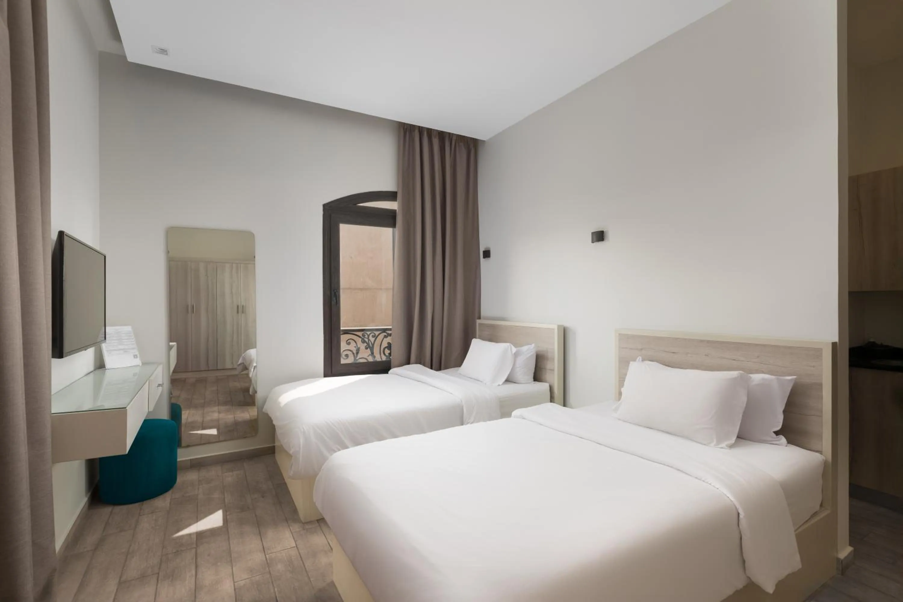 Bed in Sleep Inn Apart-Hotel