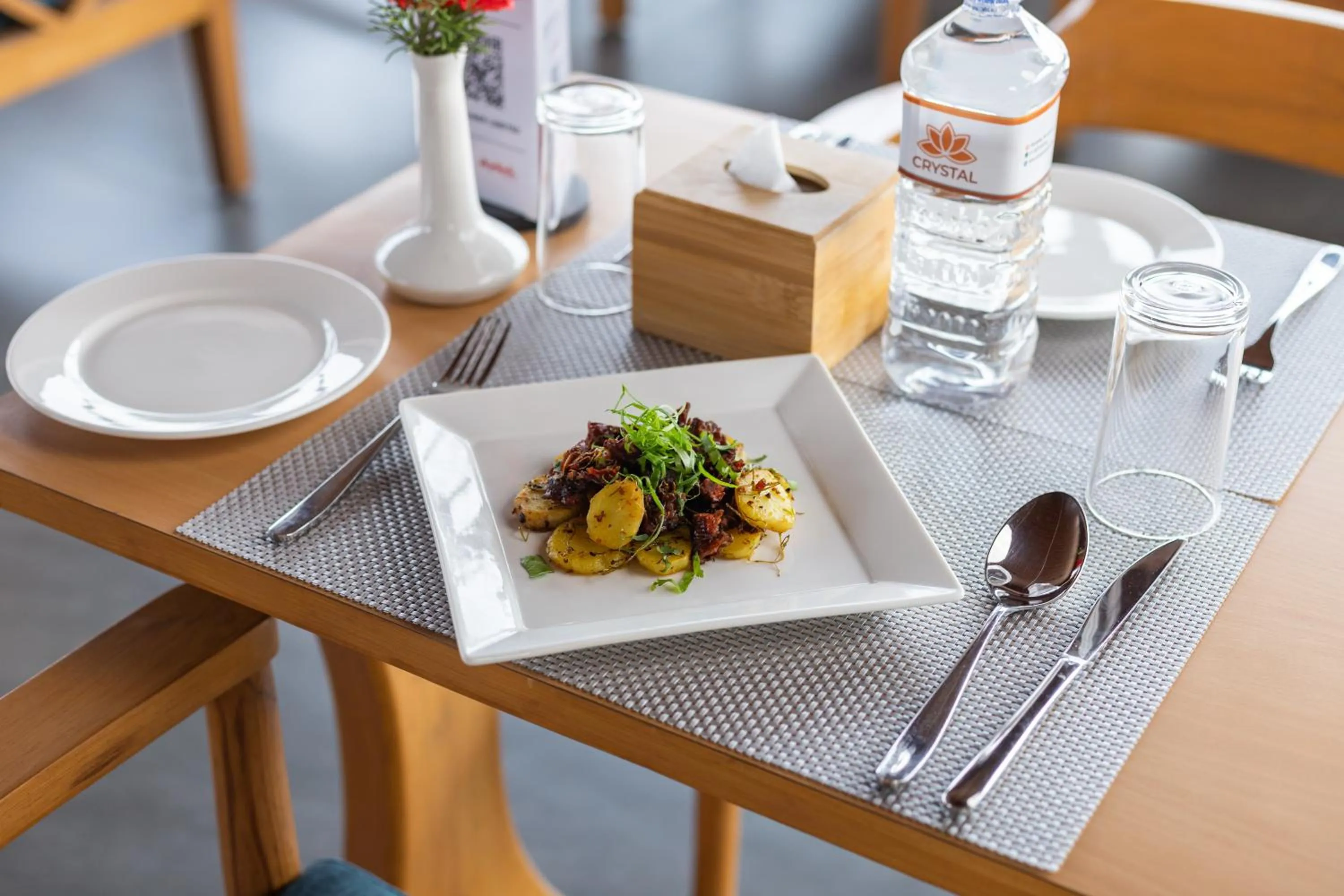 Food in Hotel Crystal Pashupati