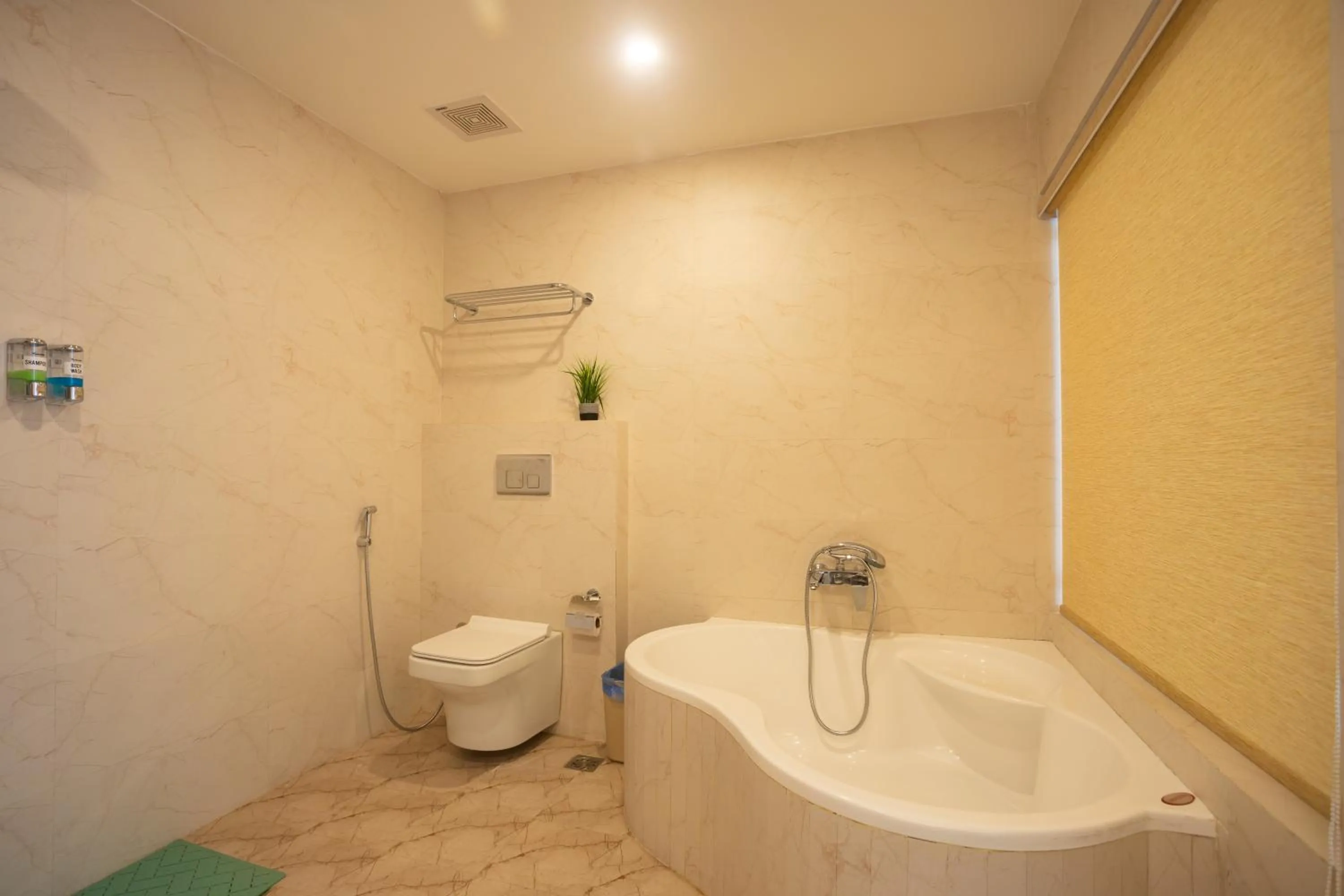 Shower in Hotel Crystal Pashupati