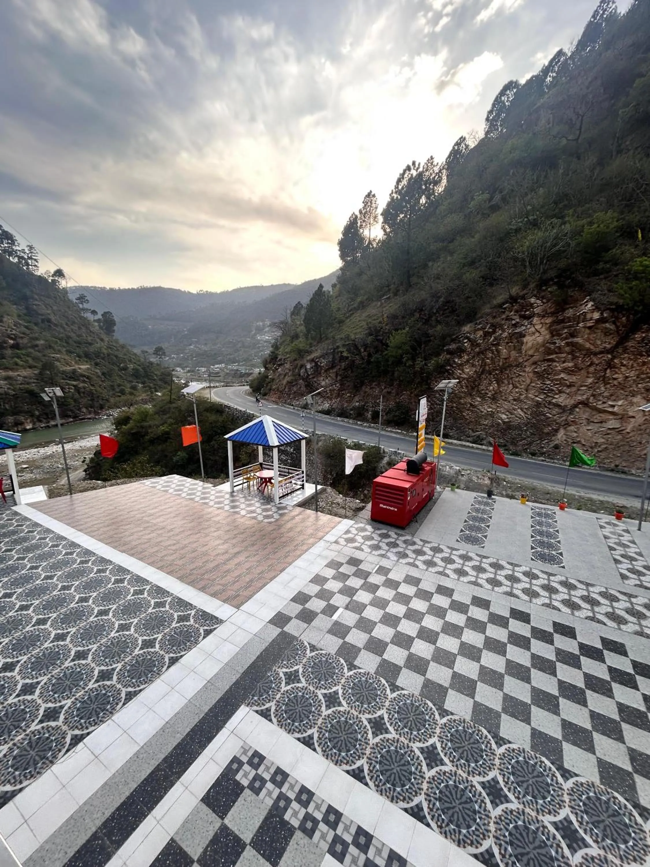 Balcony/Terrace in Hotel Hill River View Resort