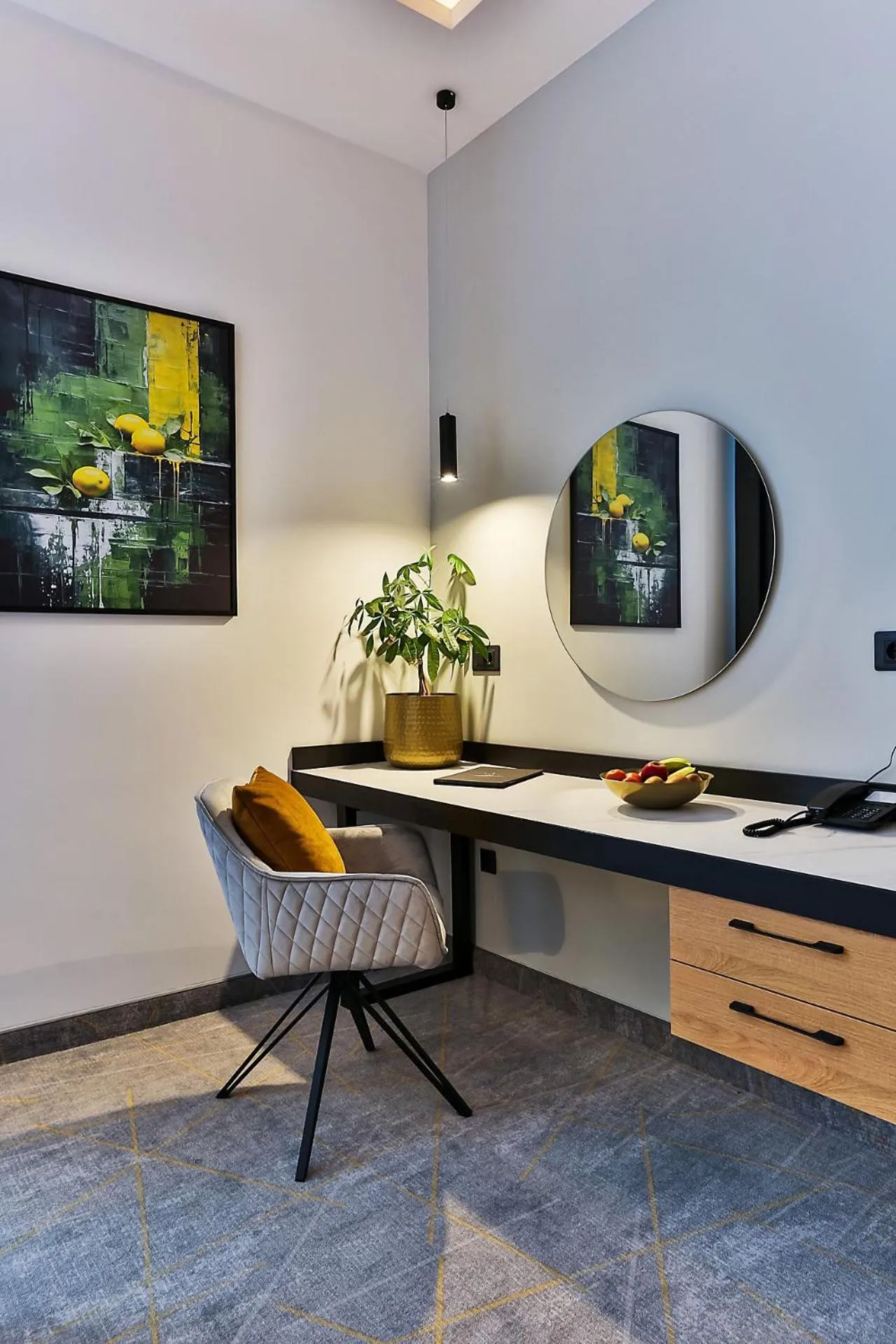 hair dresser in Hotel Boka