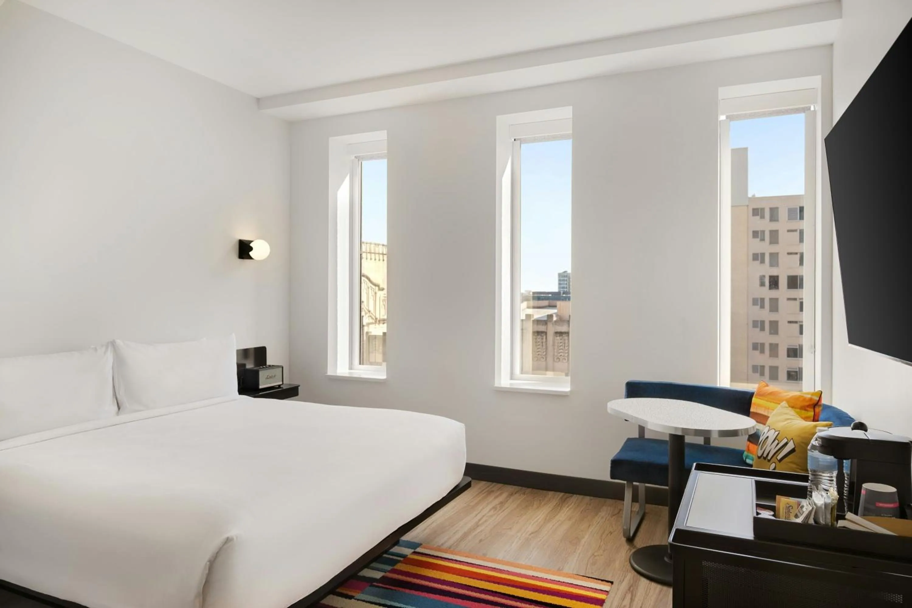 Bedroom, Bed in Aloft Indianapolis Downtown