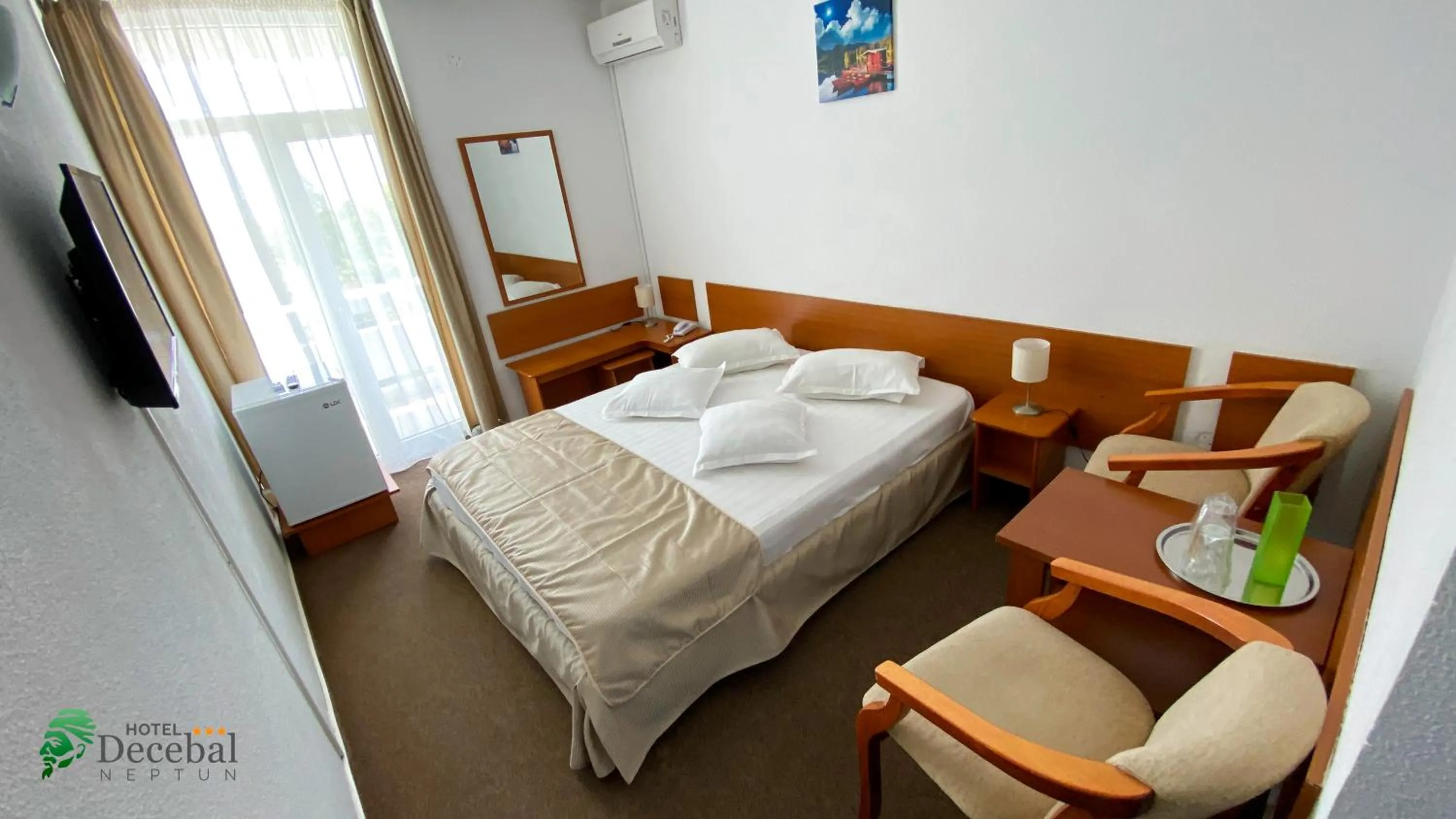 Bed in Hotel Decebal Estival Neptun