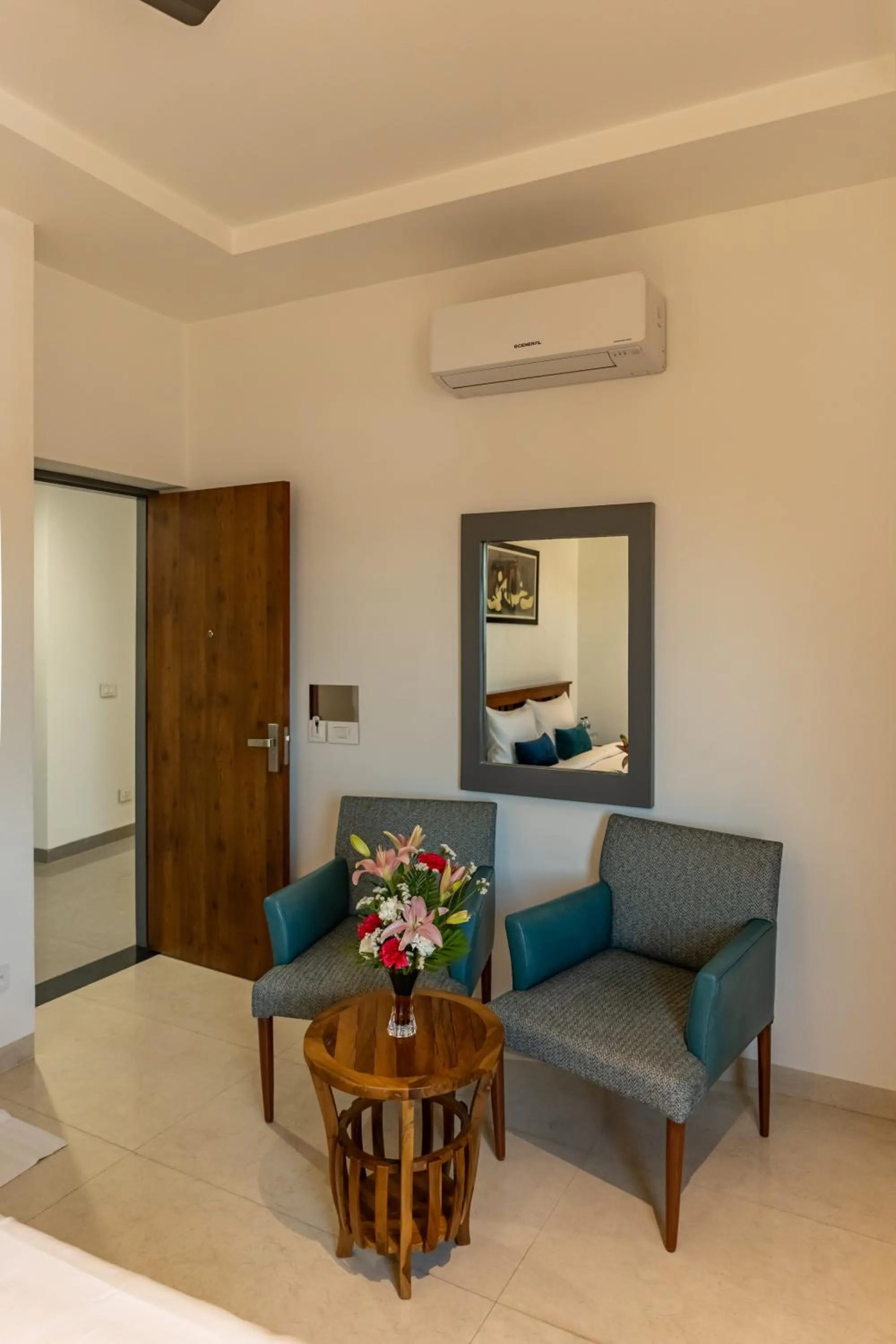 Seating area in Blessings Inn