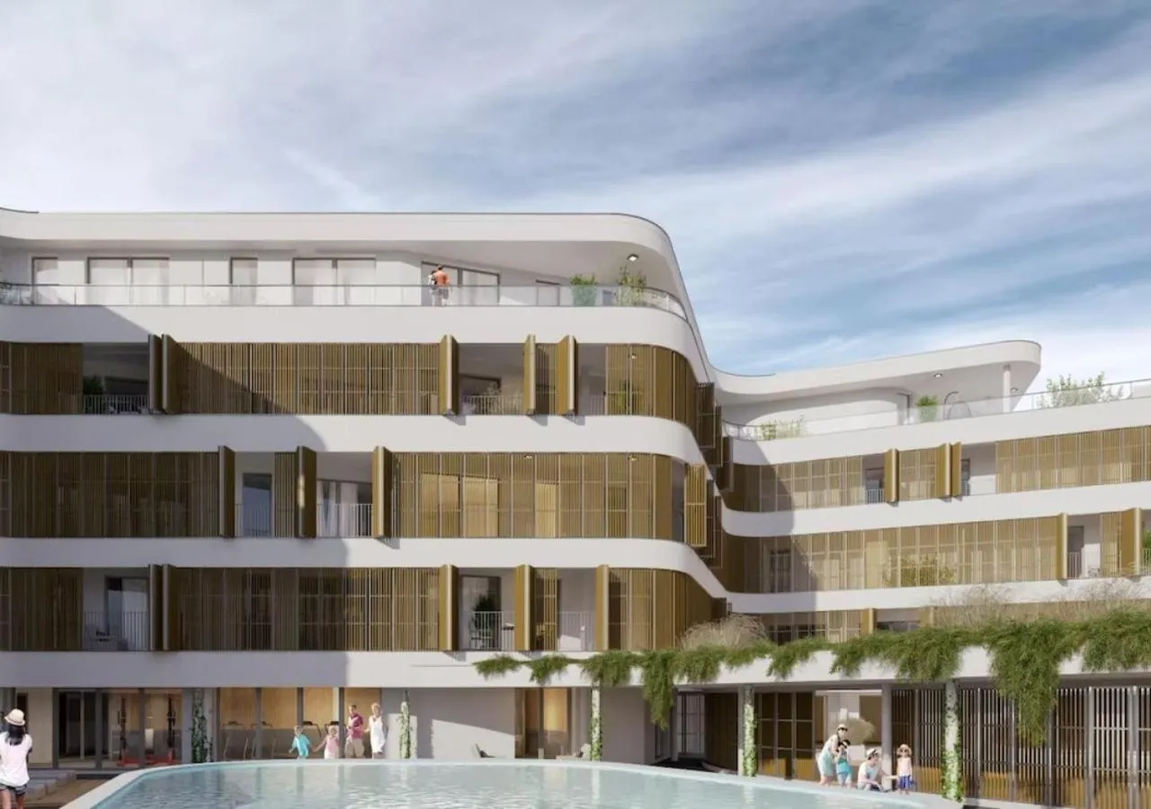 Children play ground in Baltic Waves Resort by PI Apartments - Official Operator