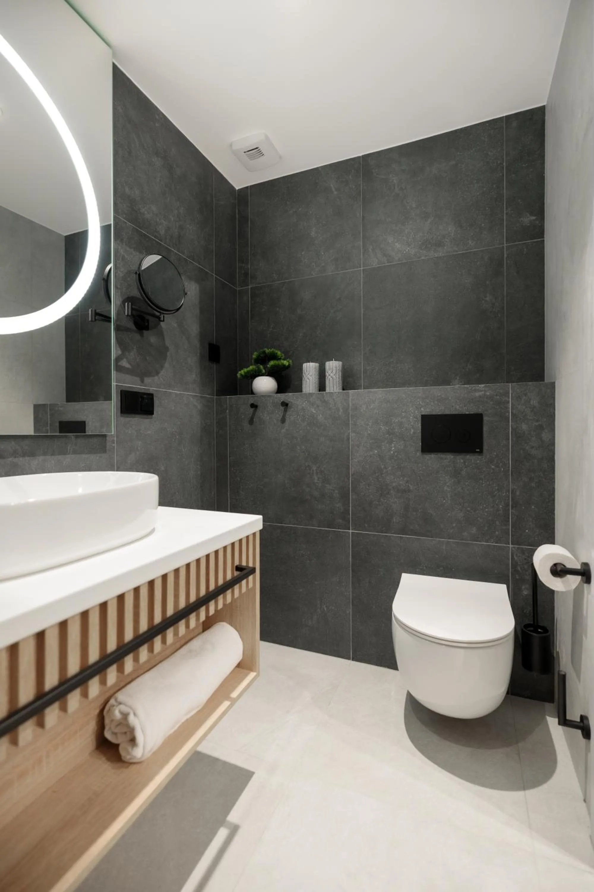 Bathroom in Baltic Waves Resort by PI Apartments - Official Operator