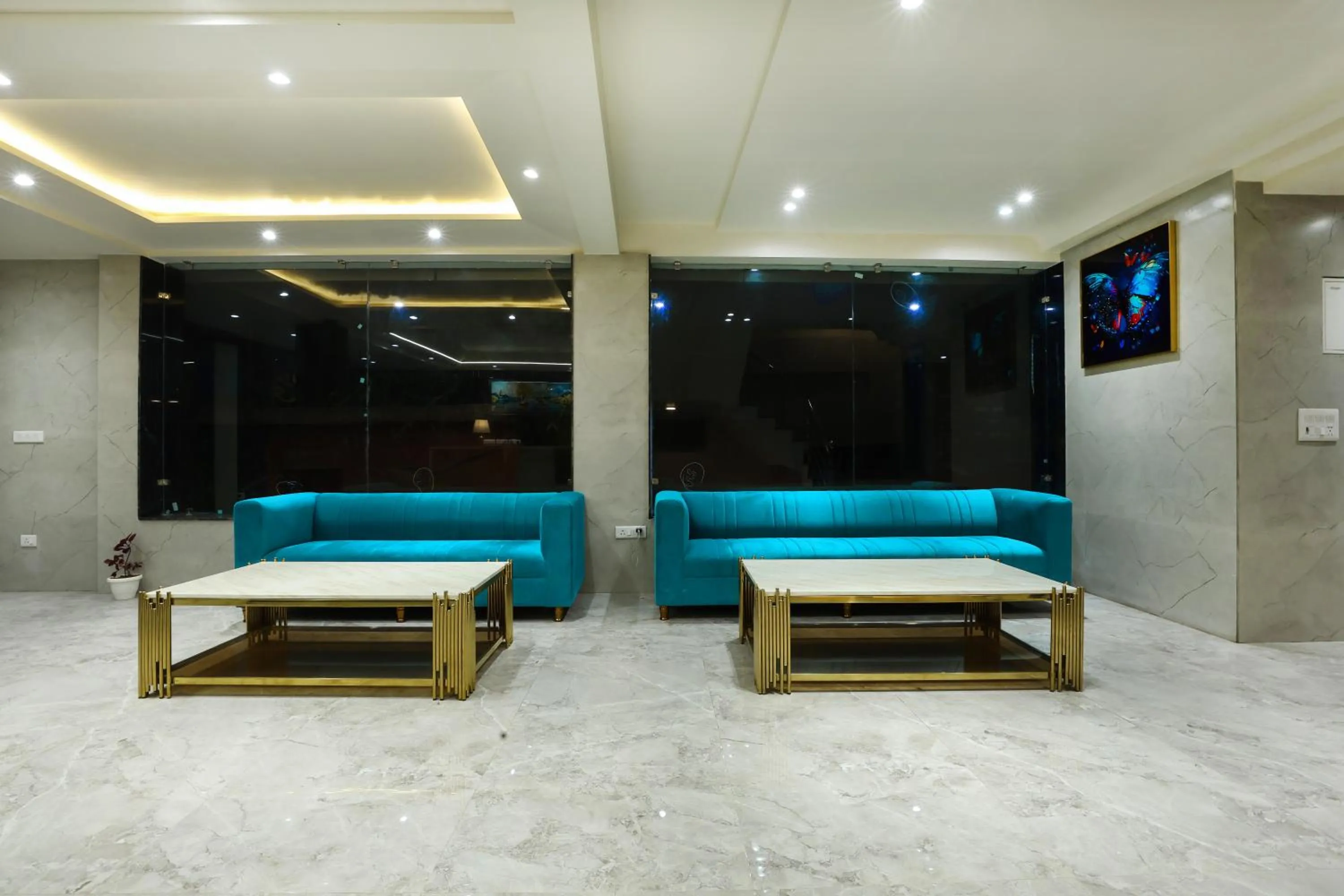 Lobby or reception in OPO Hotel Dior,Delhi Airport