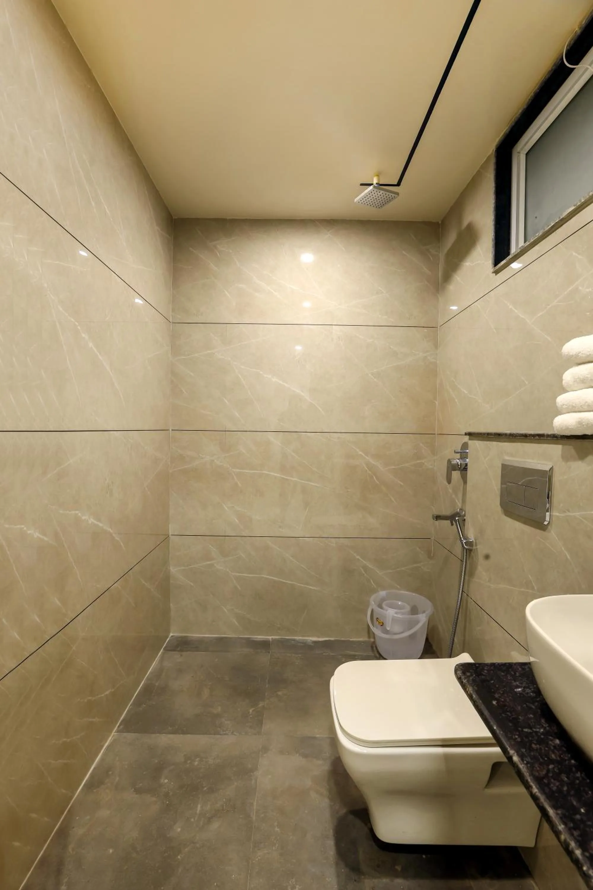 Bathroom in OPO Hotel Dior,Delhi Airport