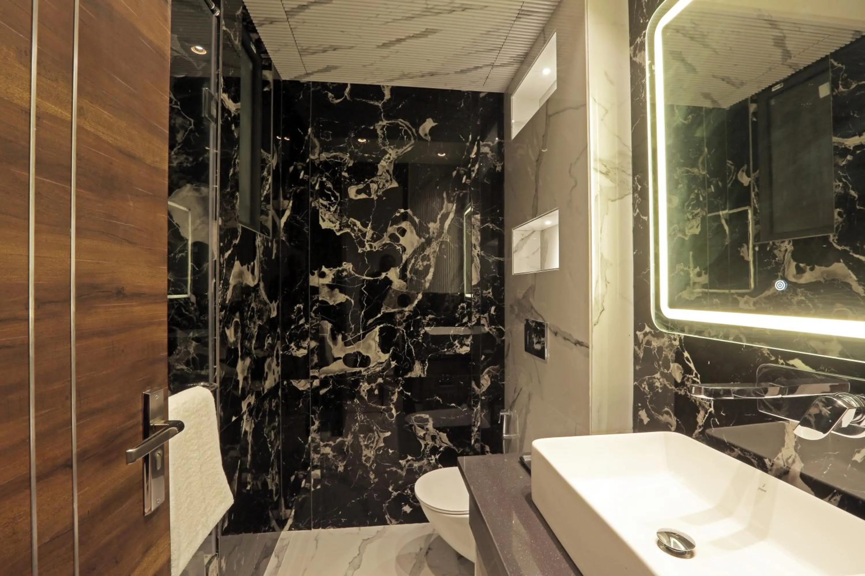 Bathroom in OPO Hotel Dior,Delhi Airport