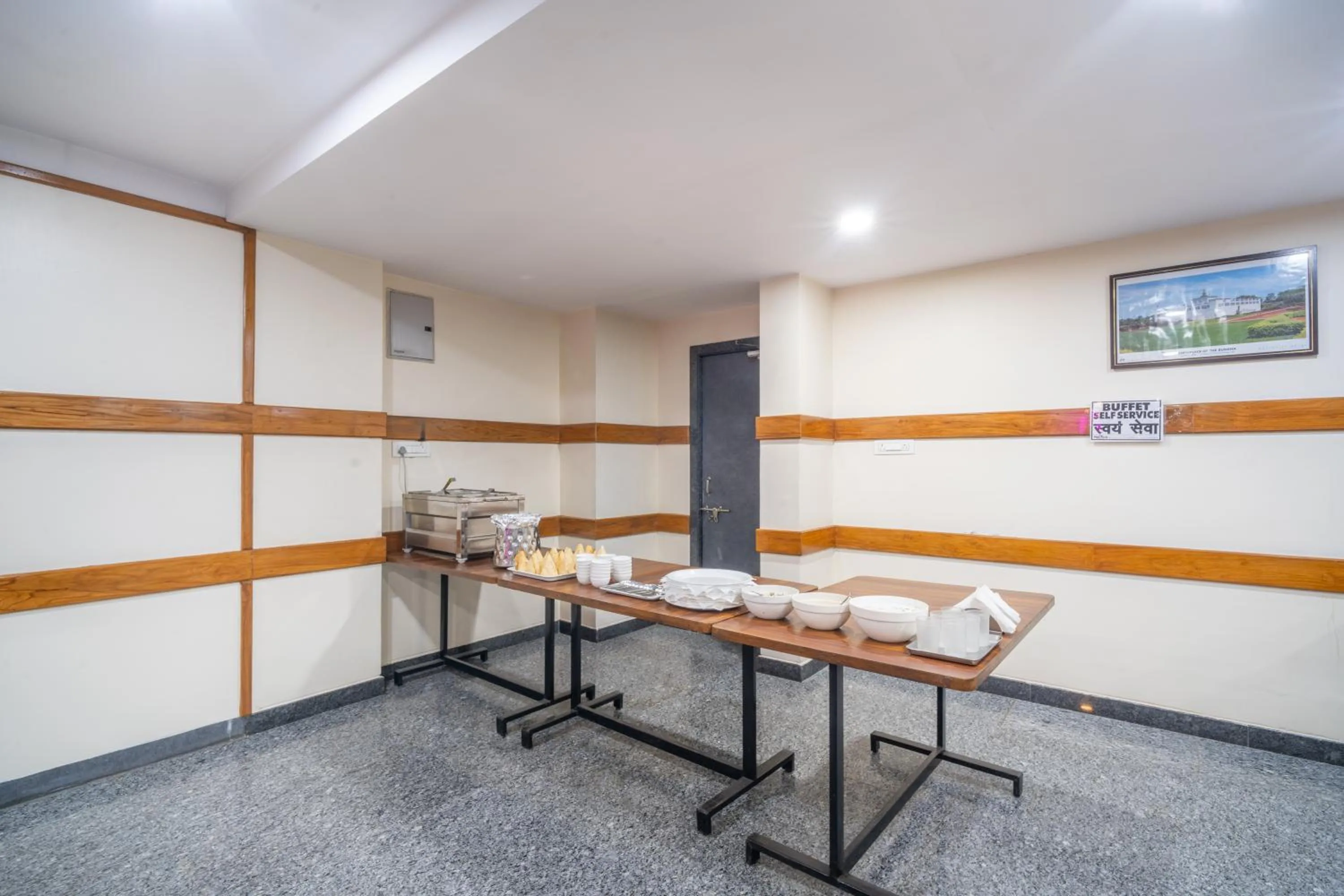 Buffet breakfast in Hotel Ville Parle