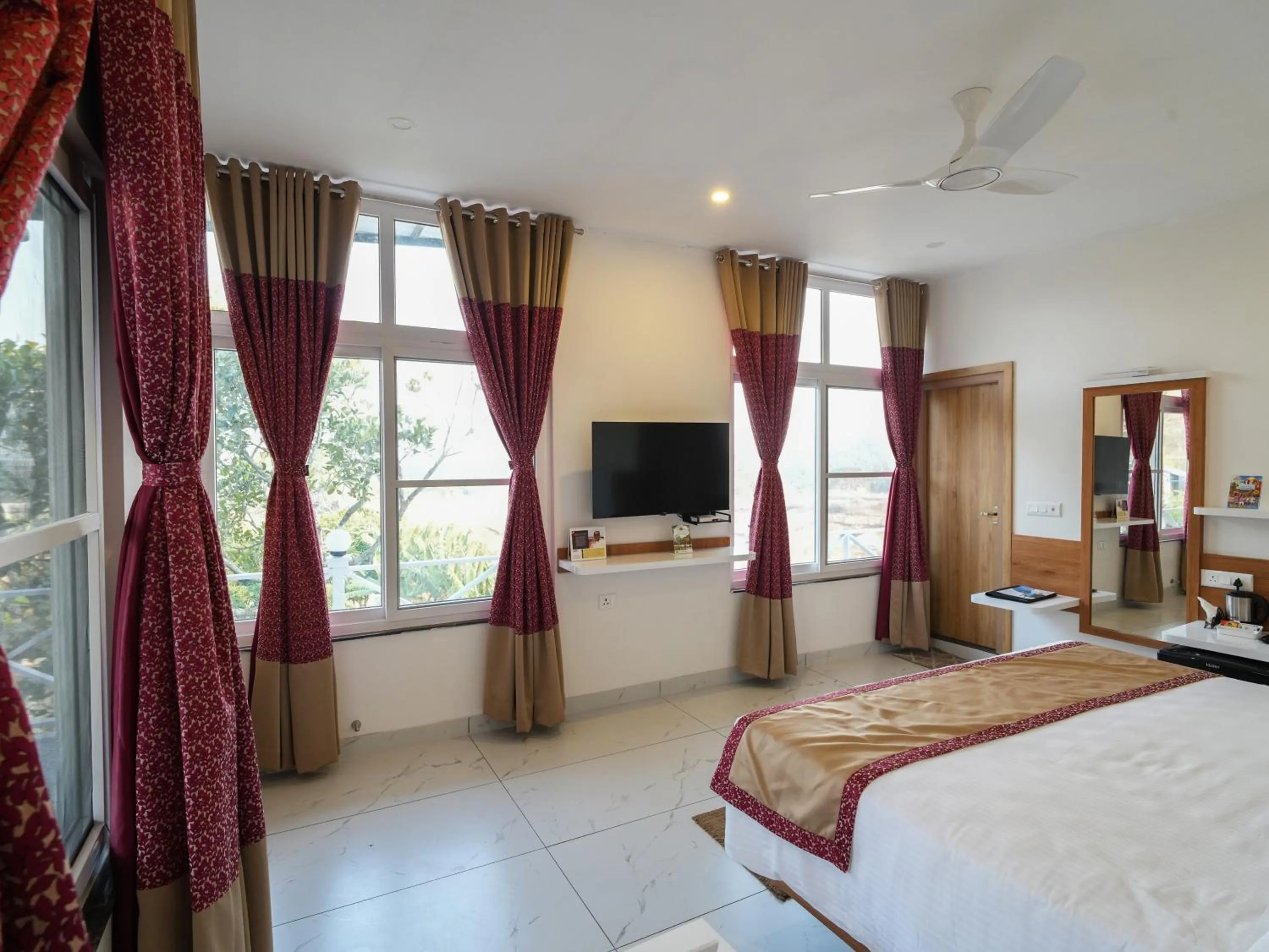 Bedroom, Bed in MGM Whispering Wind's Yelagiri