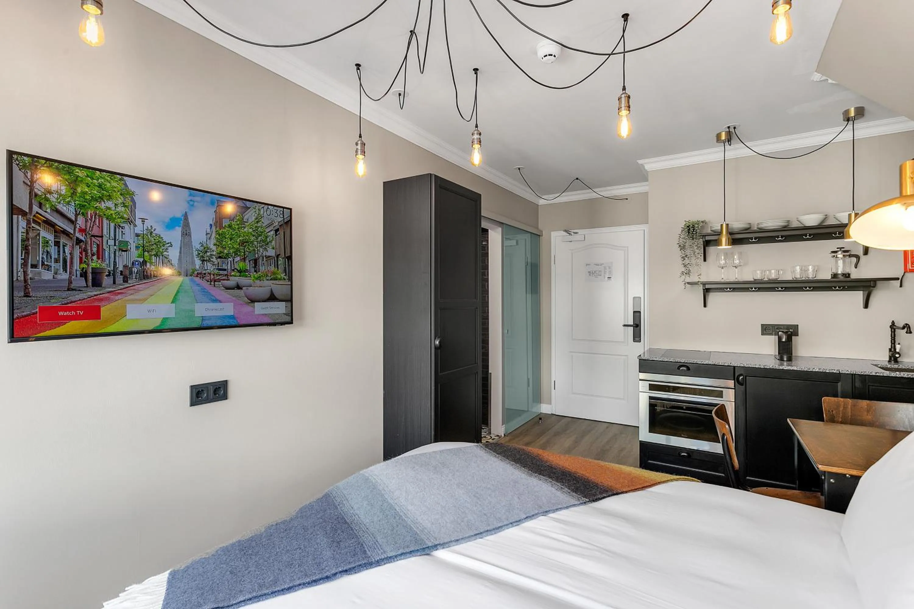 Bed in ODDSSON Downtown Hotel