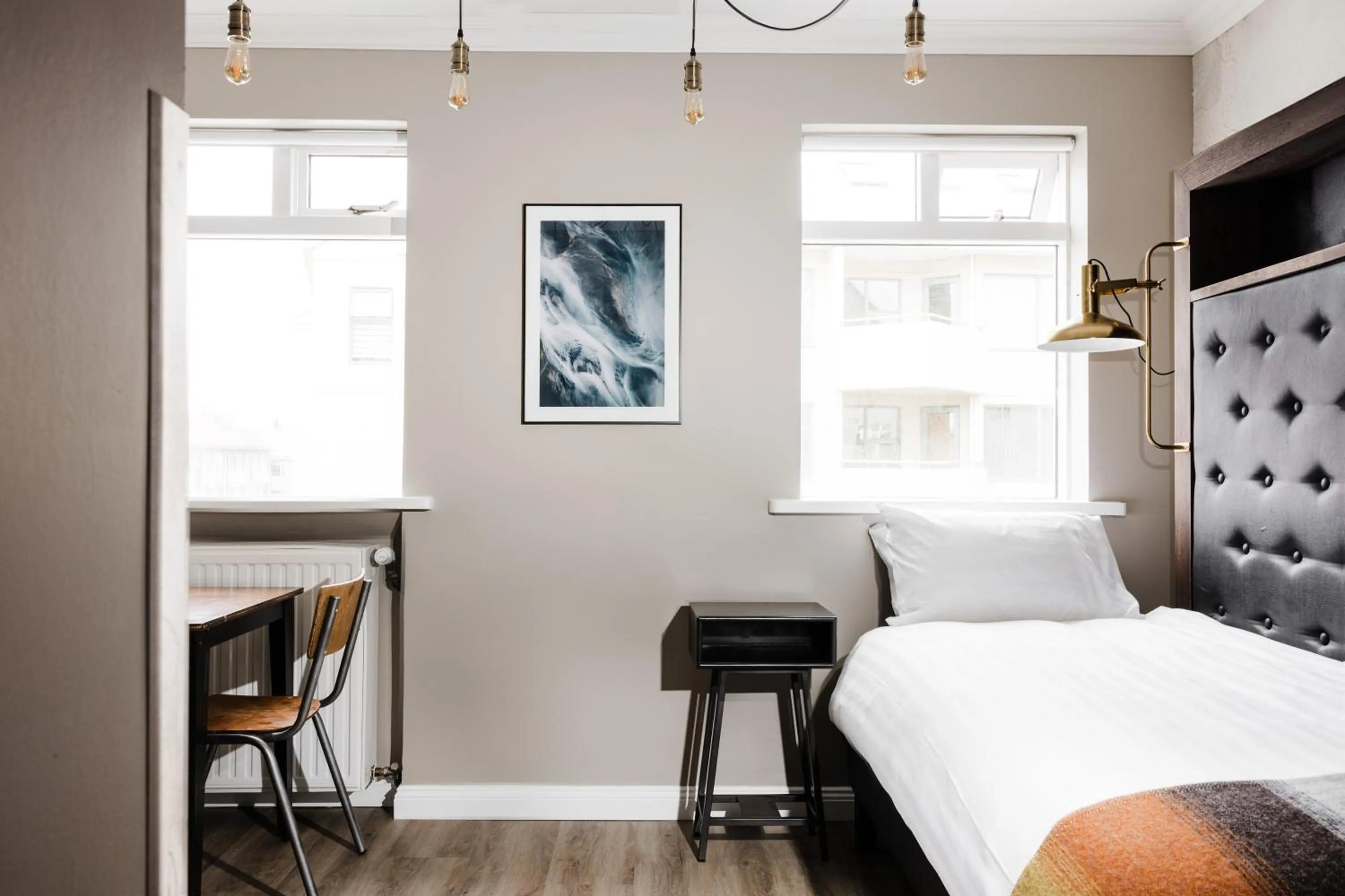 Bed in ODDSSON Downtown Hotel