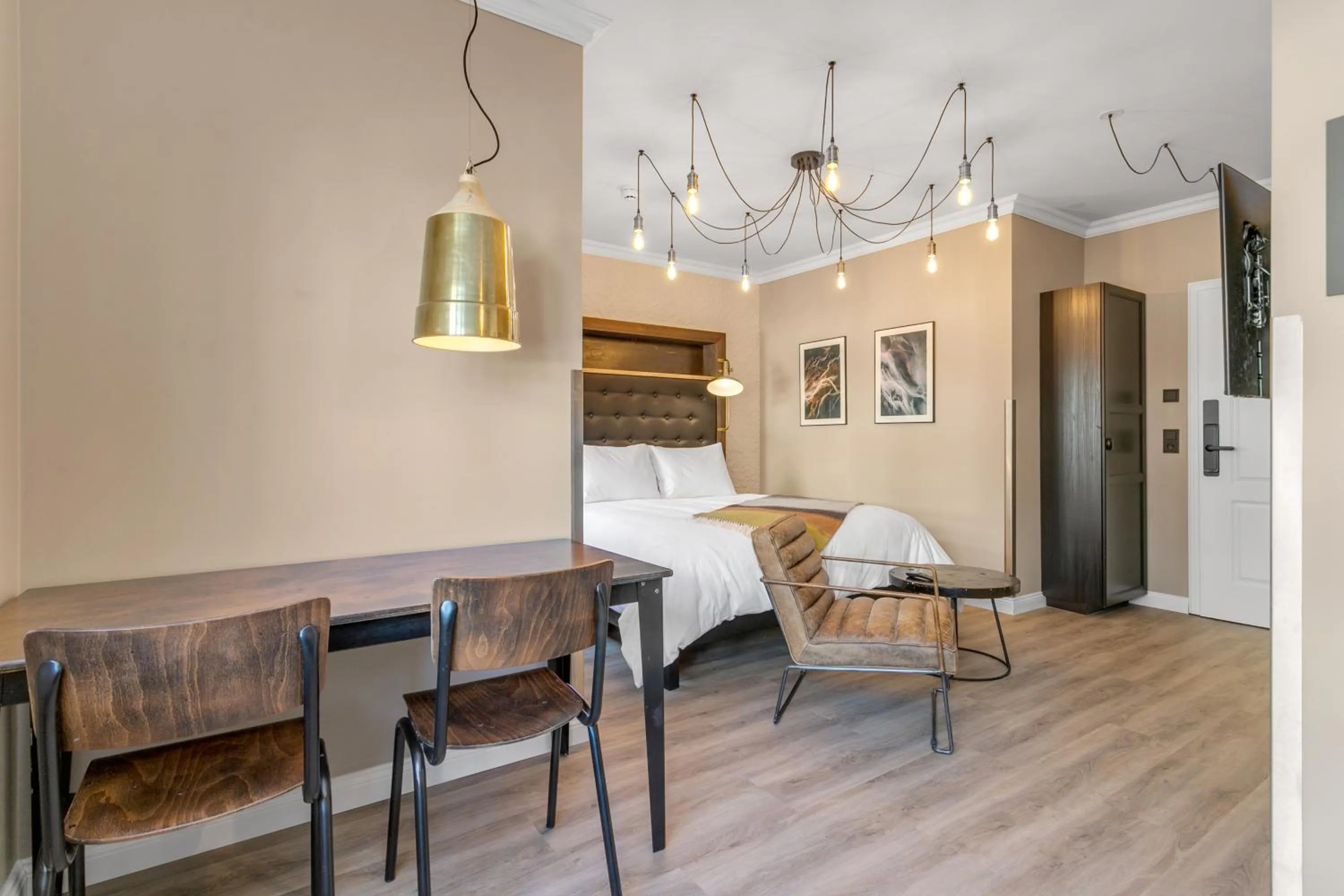 Living room in ODDSSON Downtown Hotel