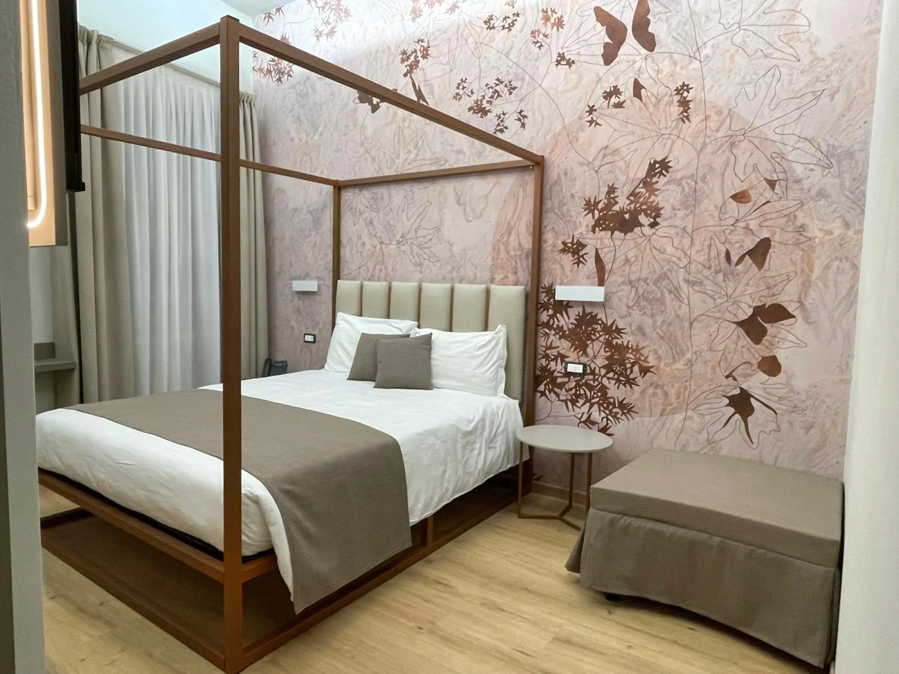 Bed in Hotel Central Giacomini