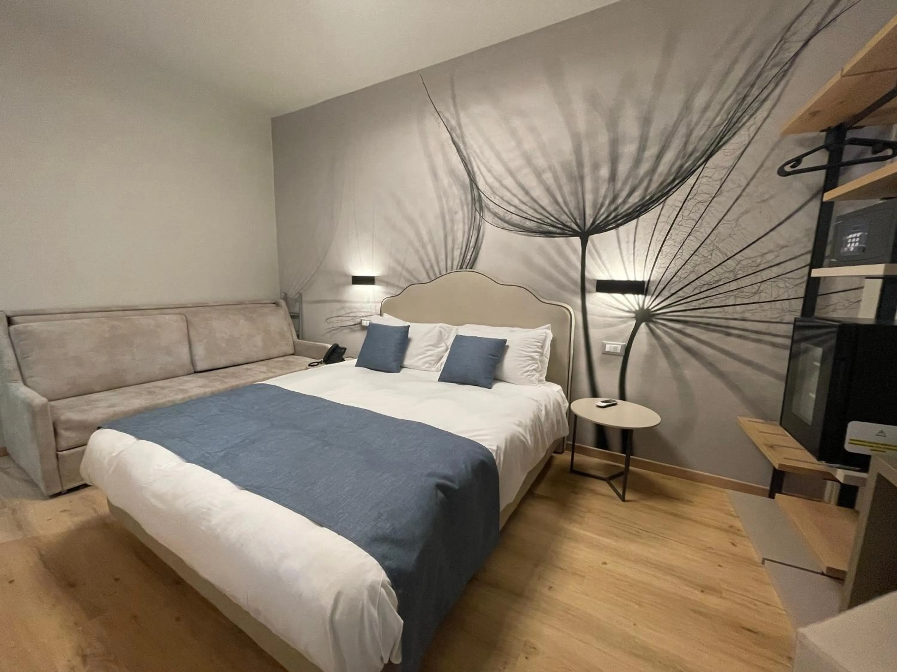 Bed in Hotel Central Giacomini