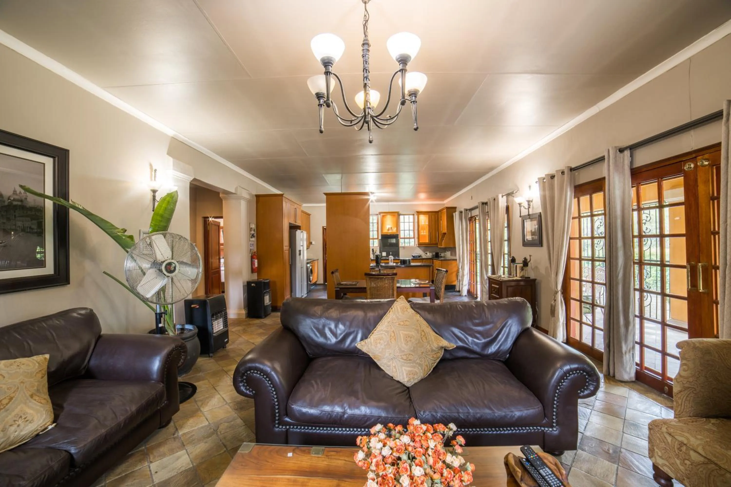 Living room in Tuareg Guest House