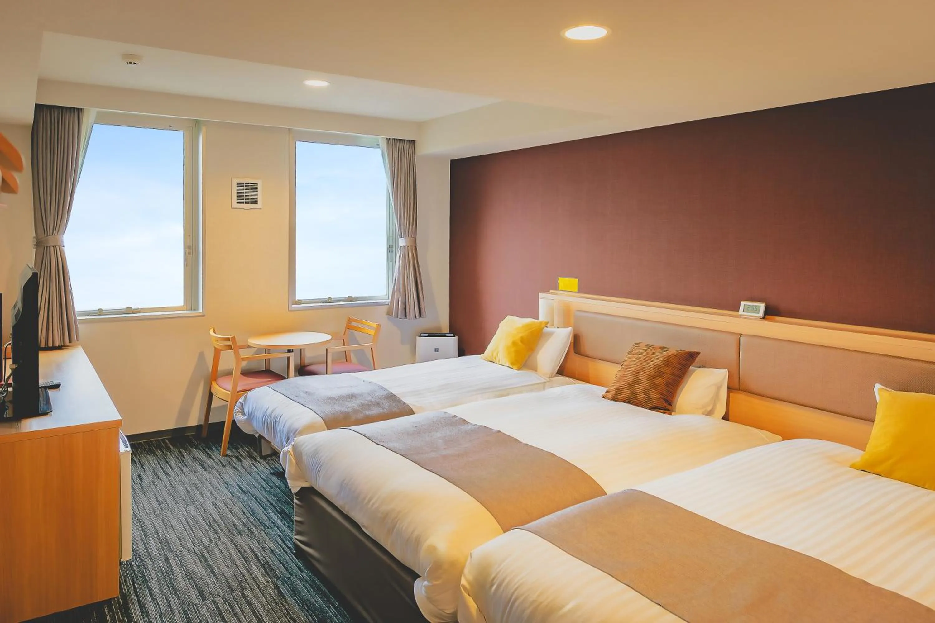 Bed in AIRAIKUHOTEL kagoshima