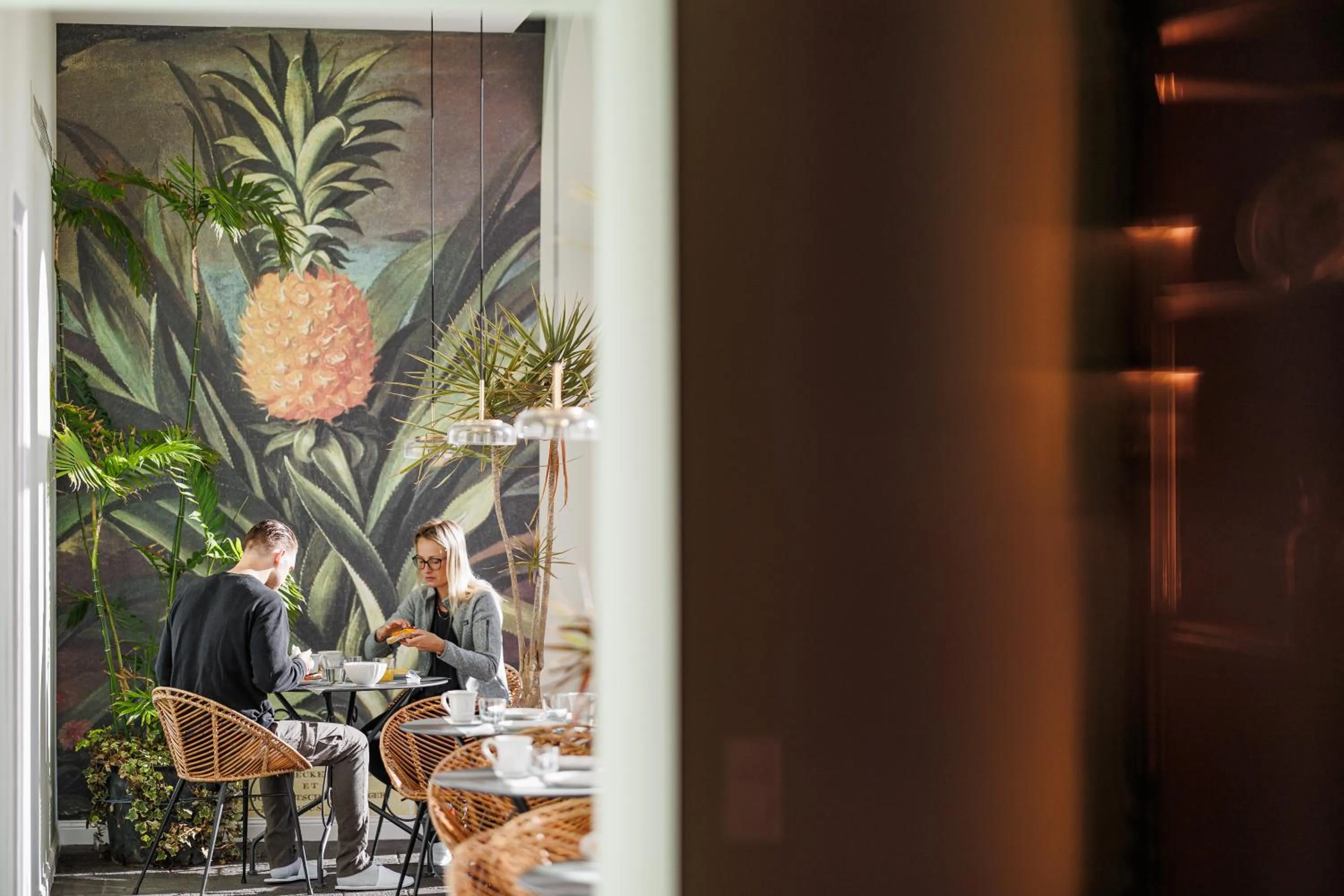 Food and drinks in Solar dos Cantos Botanic House & Garden