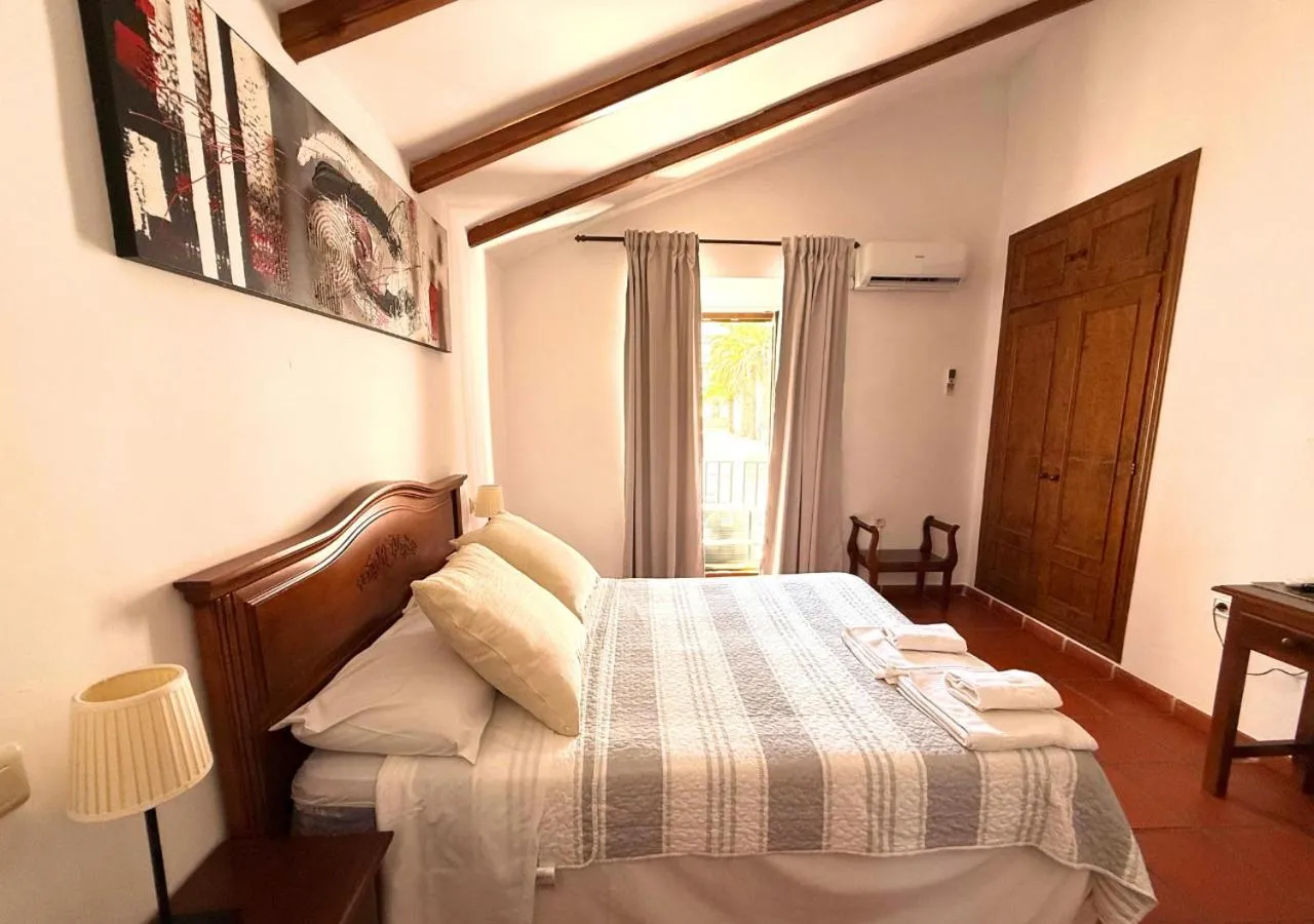 Bed in Hotel Rural Palacete de Mañara