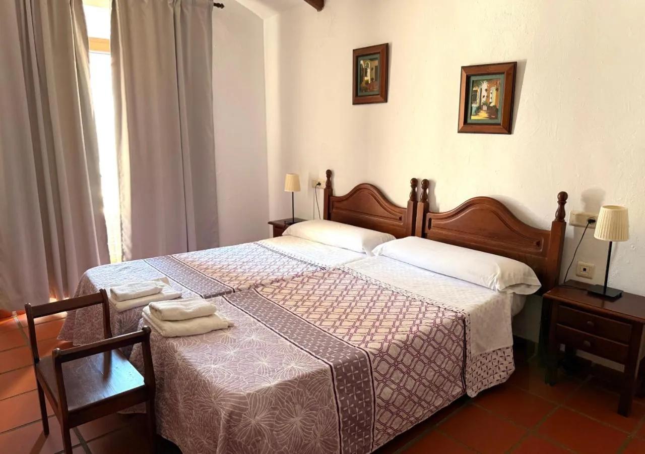 Bed in Hotel Rural Palacete de Mañara