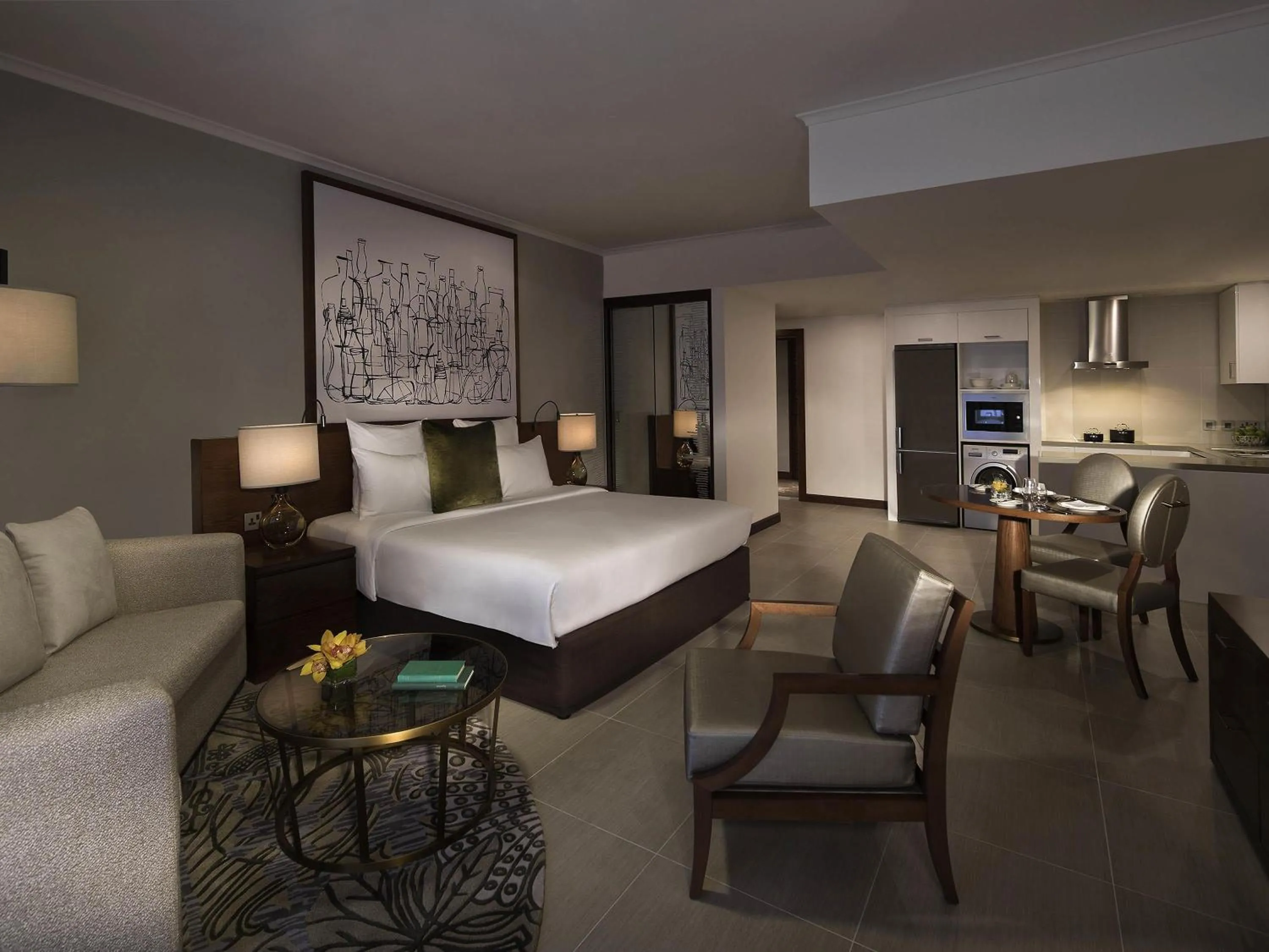 Bedroom, Bed in Pullman Dubai Creek City Centre Residences