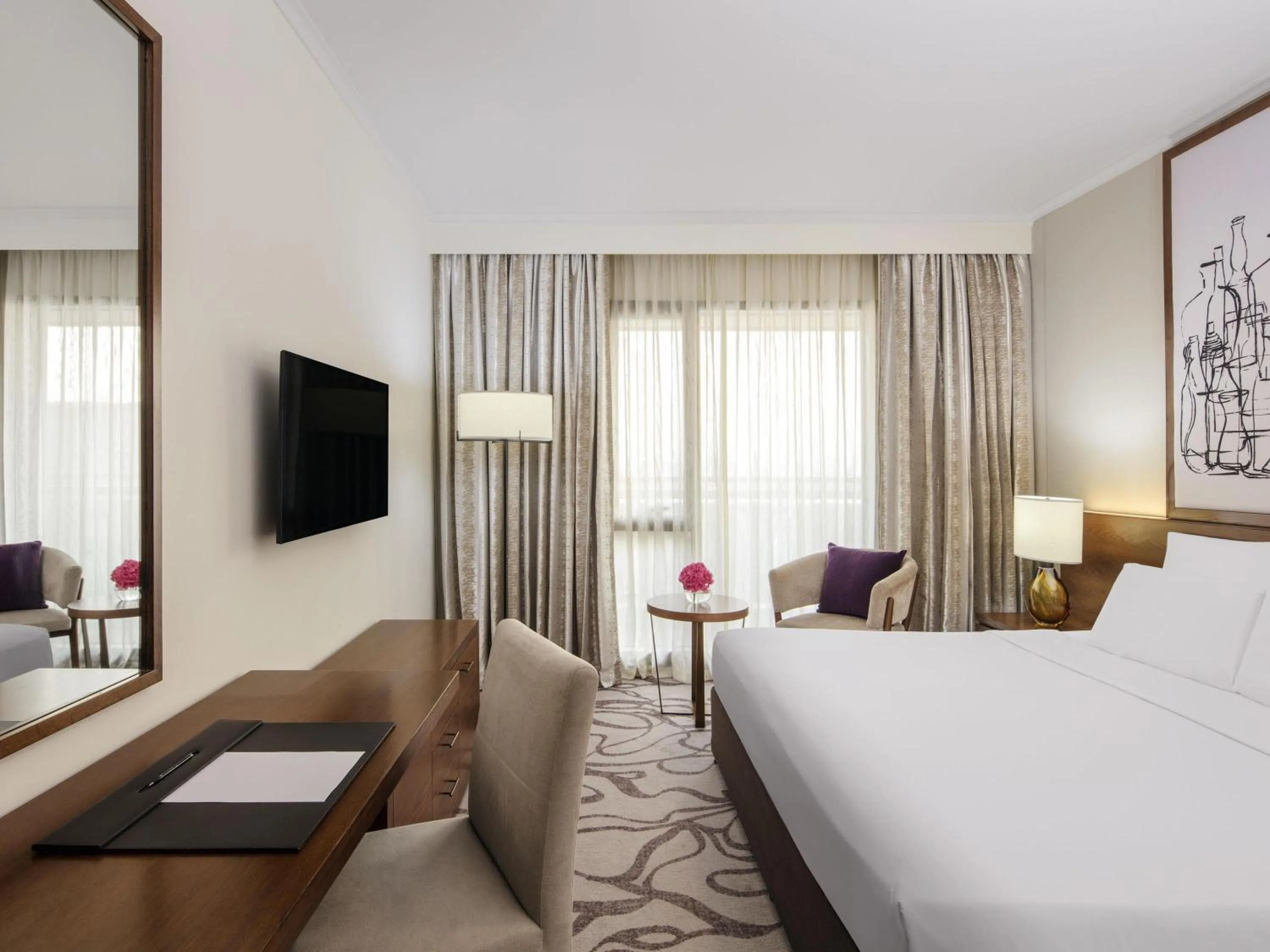 Bedroom, Bed in Pullman Dubai Creek City Centre Residences
