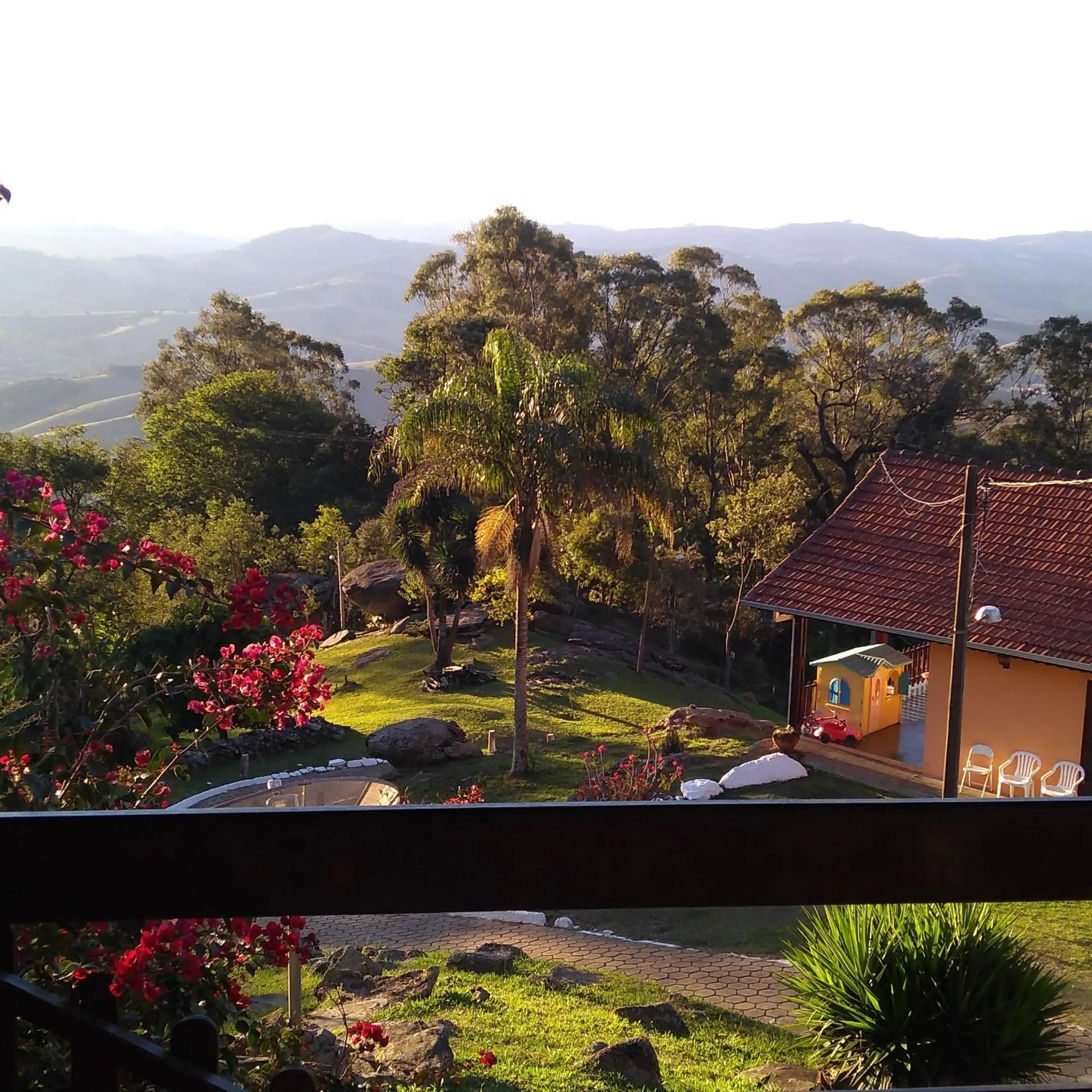 Garden in Pousada Céu de Luz - Próximo a Monte Verde
