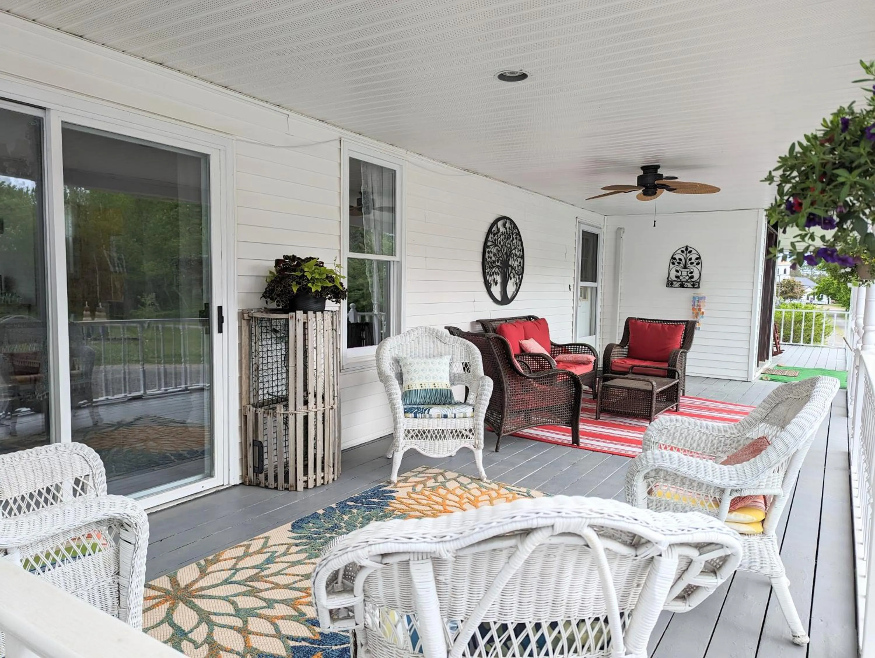 Patio in The Parrsboro Mansion Inn
