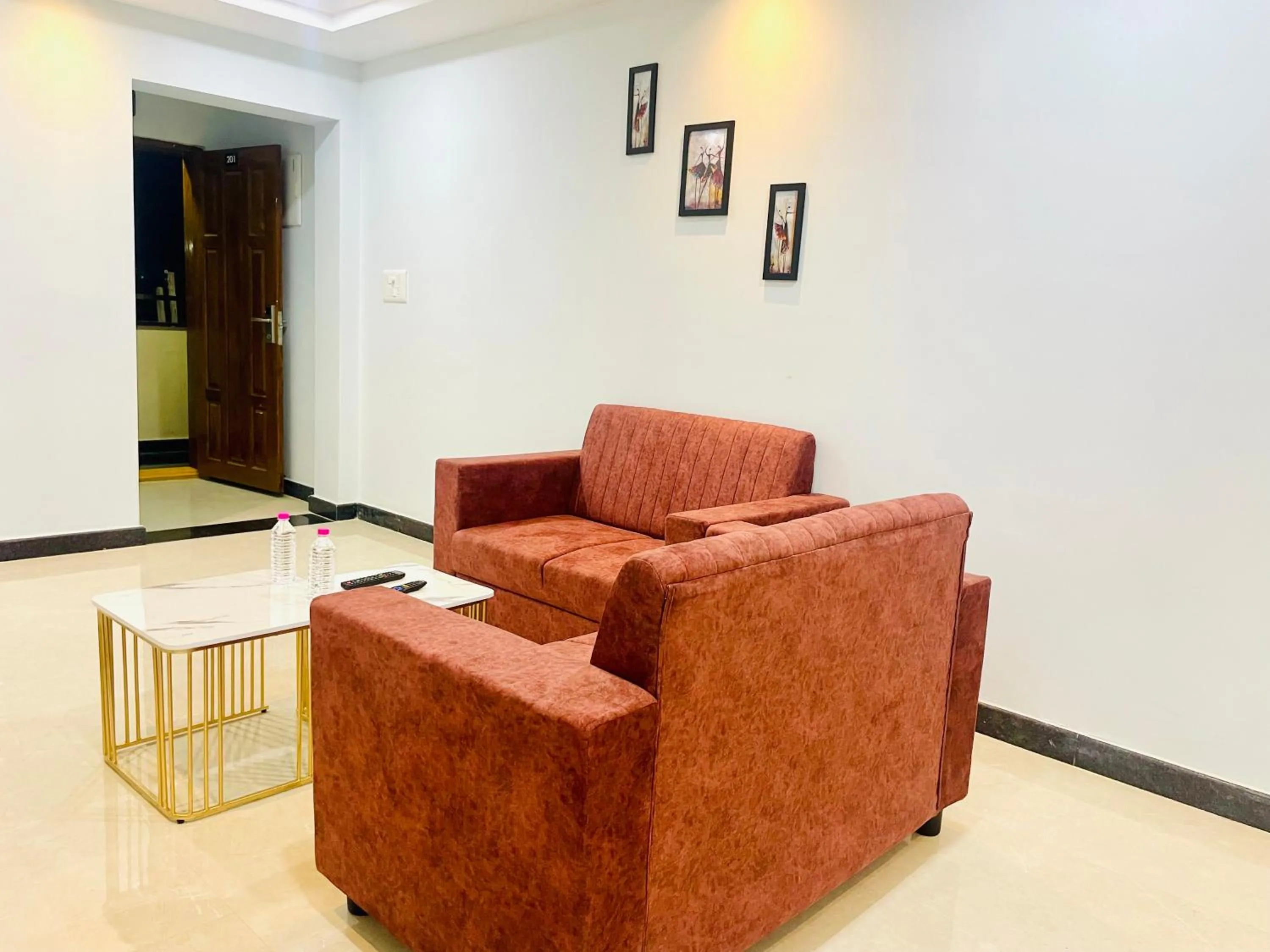 Living room in Deccan Suites, Tirupati