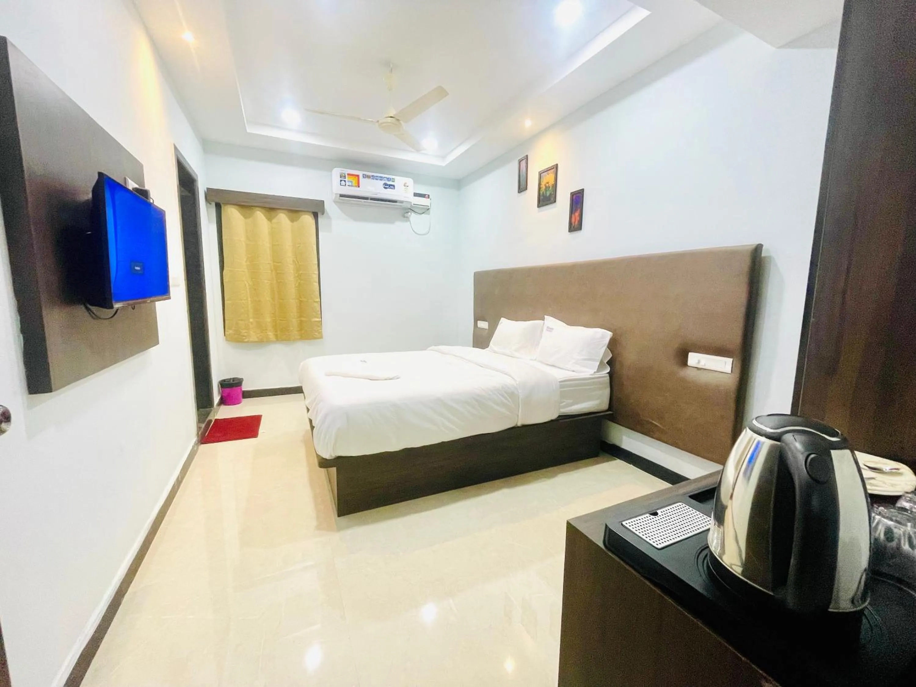 Bed in Deccan Suites, Tirupati