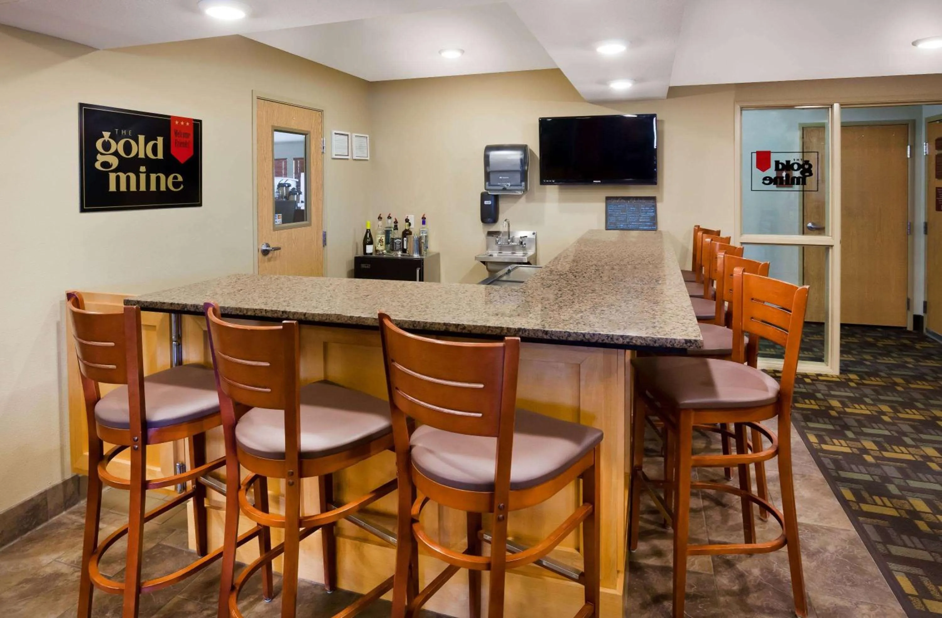 Lobby or reception in AmericInn by Wyndham Hawley