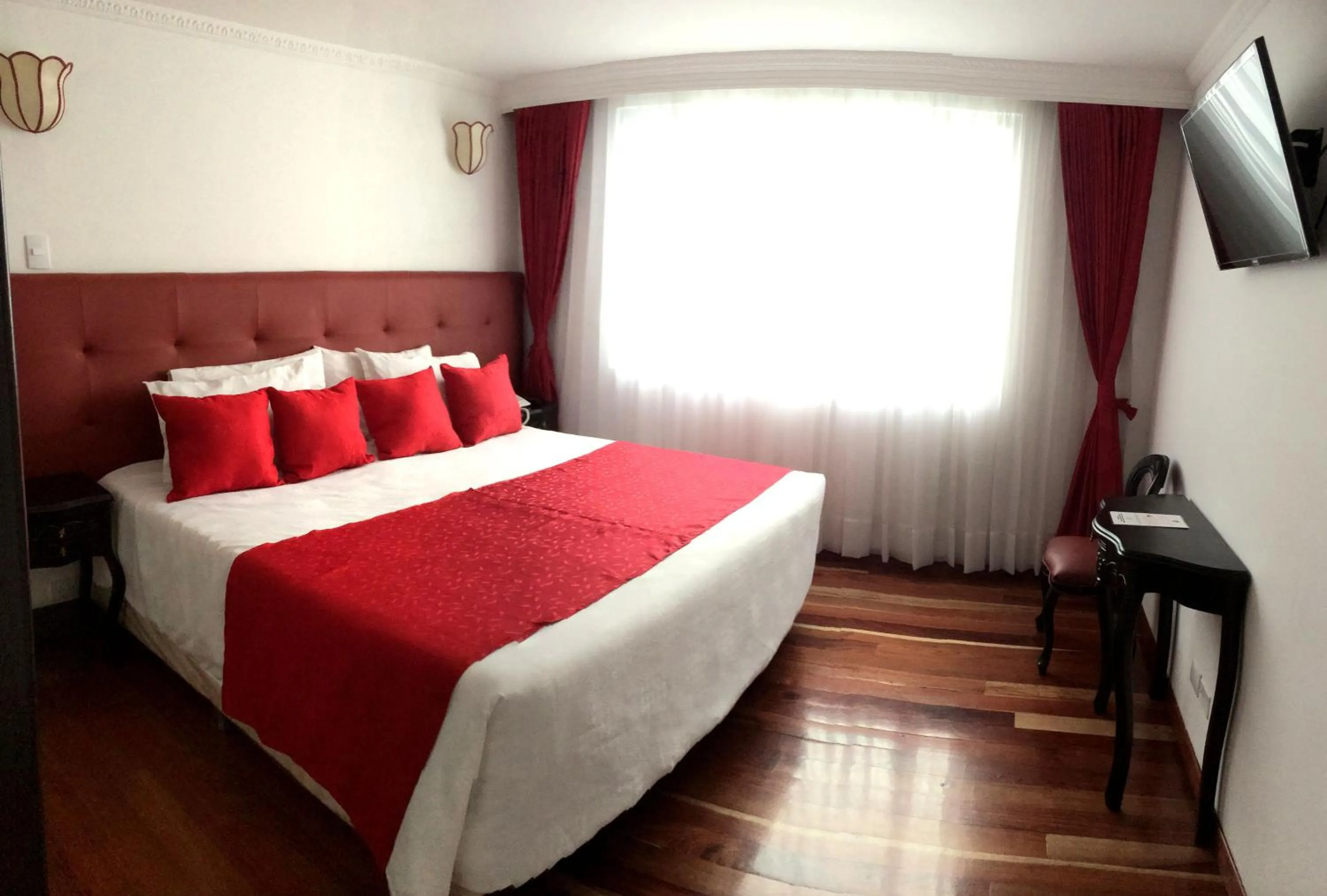 Bed in Hotel Boutique Feria Internacional