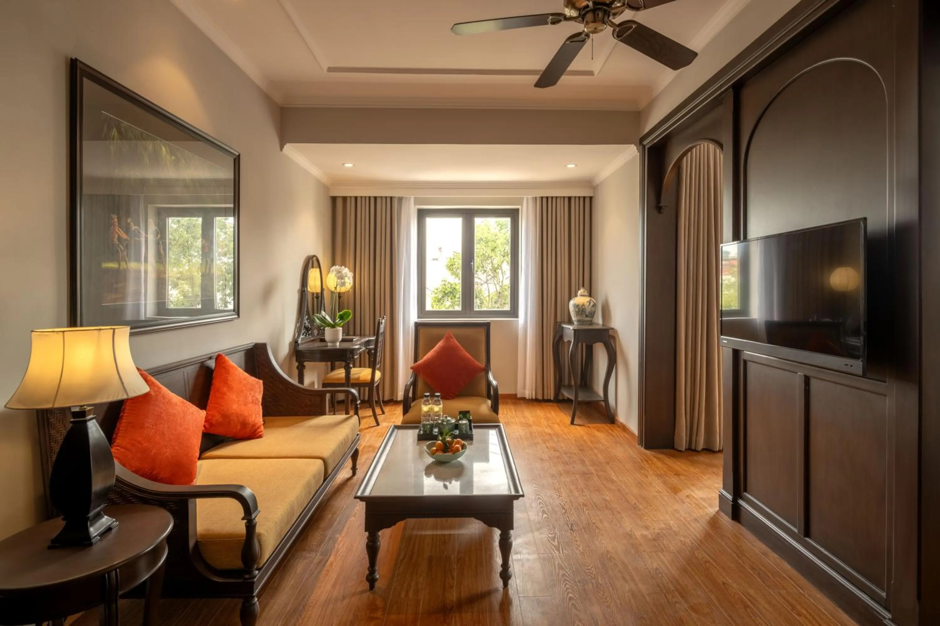 Living room in Little Residence - A Boutique Hotel & Spa