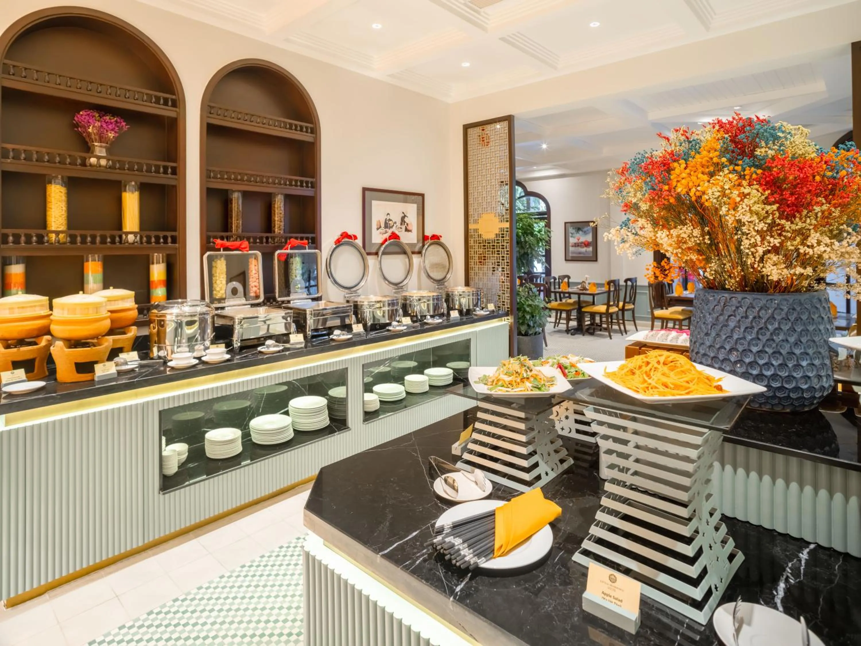 Buffet breakfast in Little Residence - A Boutique Hotel & Spa