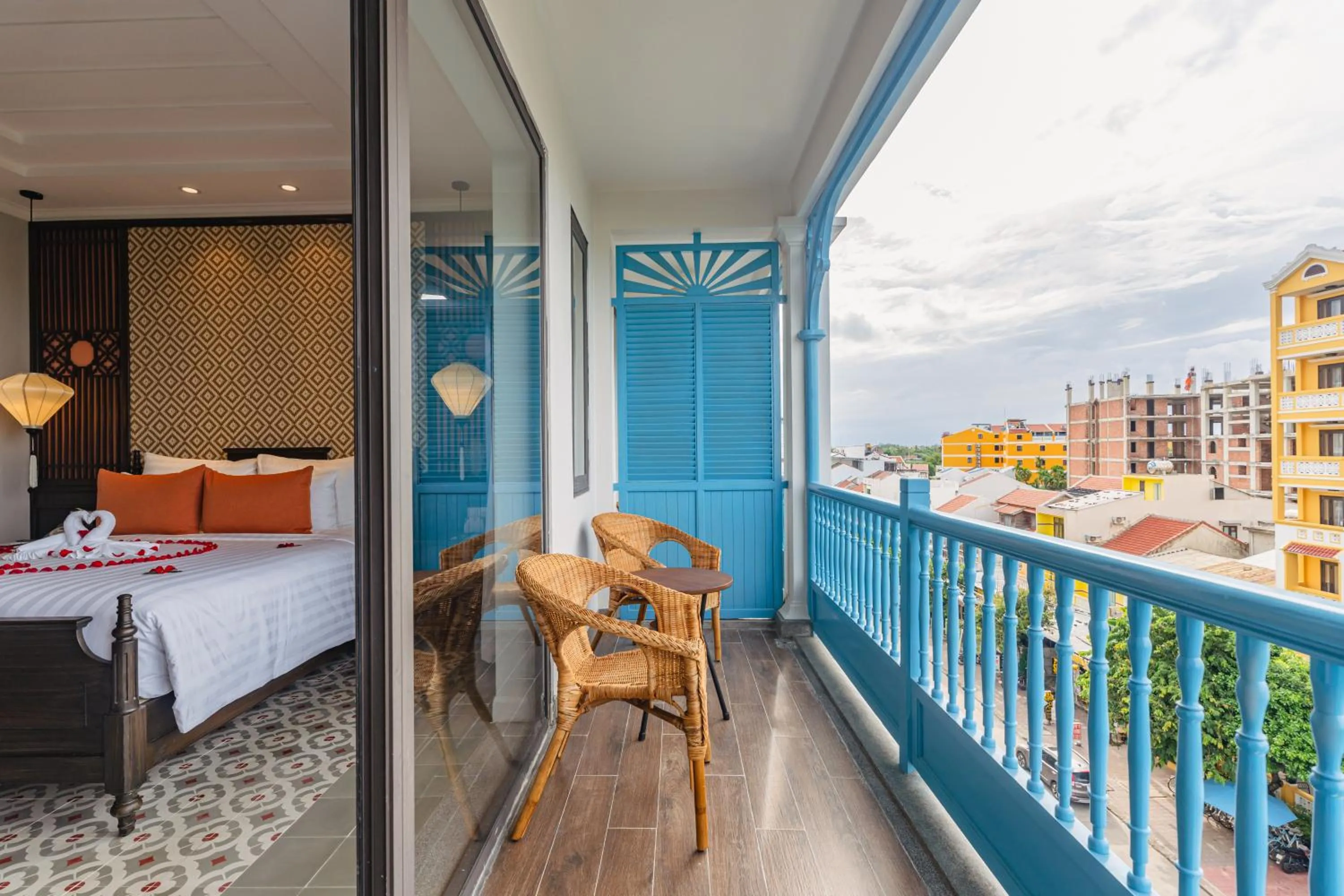 Balcony/Terrace, Bed in Little Residence - A Boutique Hotel & Spa