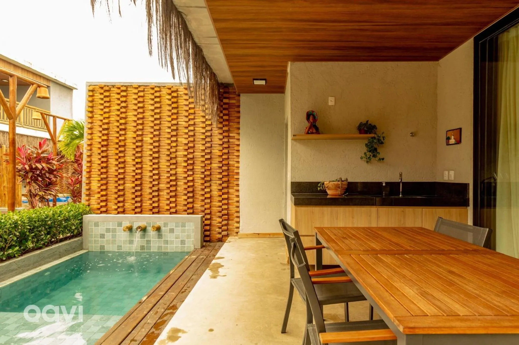 Swimming pool in Villa Sapê em São Miguel dos Milagres