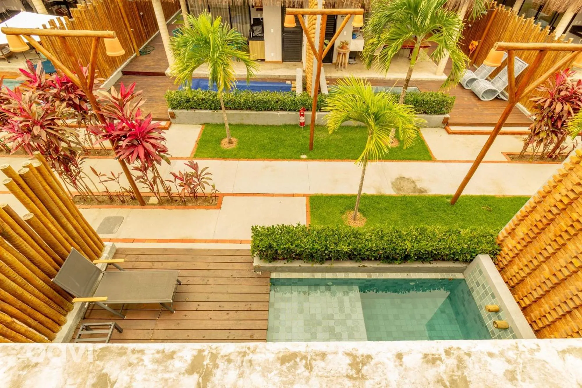 Balcony/Terrace in Villa Sapê em São Miguel dos Milagres