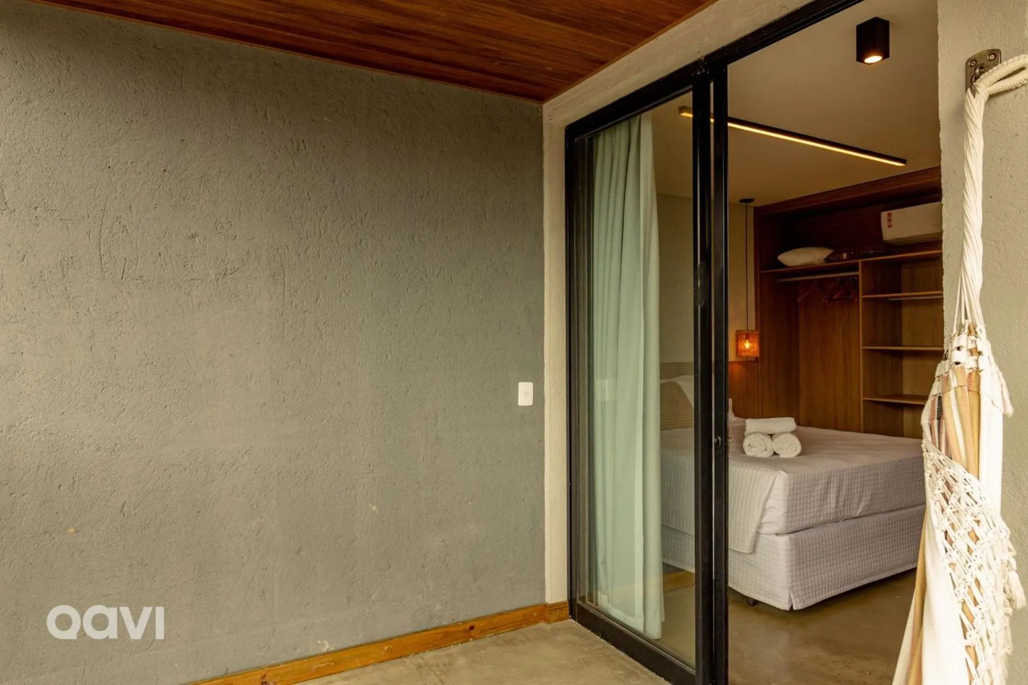 Balcony/Terrace, Bed in Villa Sapê em São Miguel dos Milagres