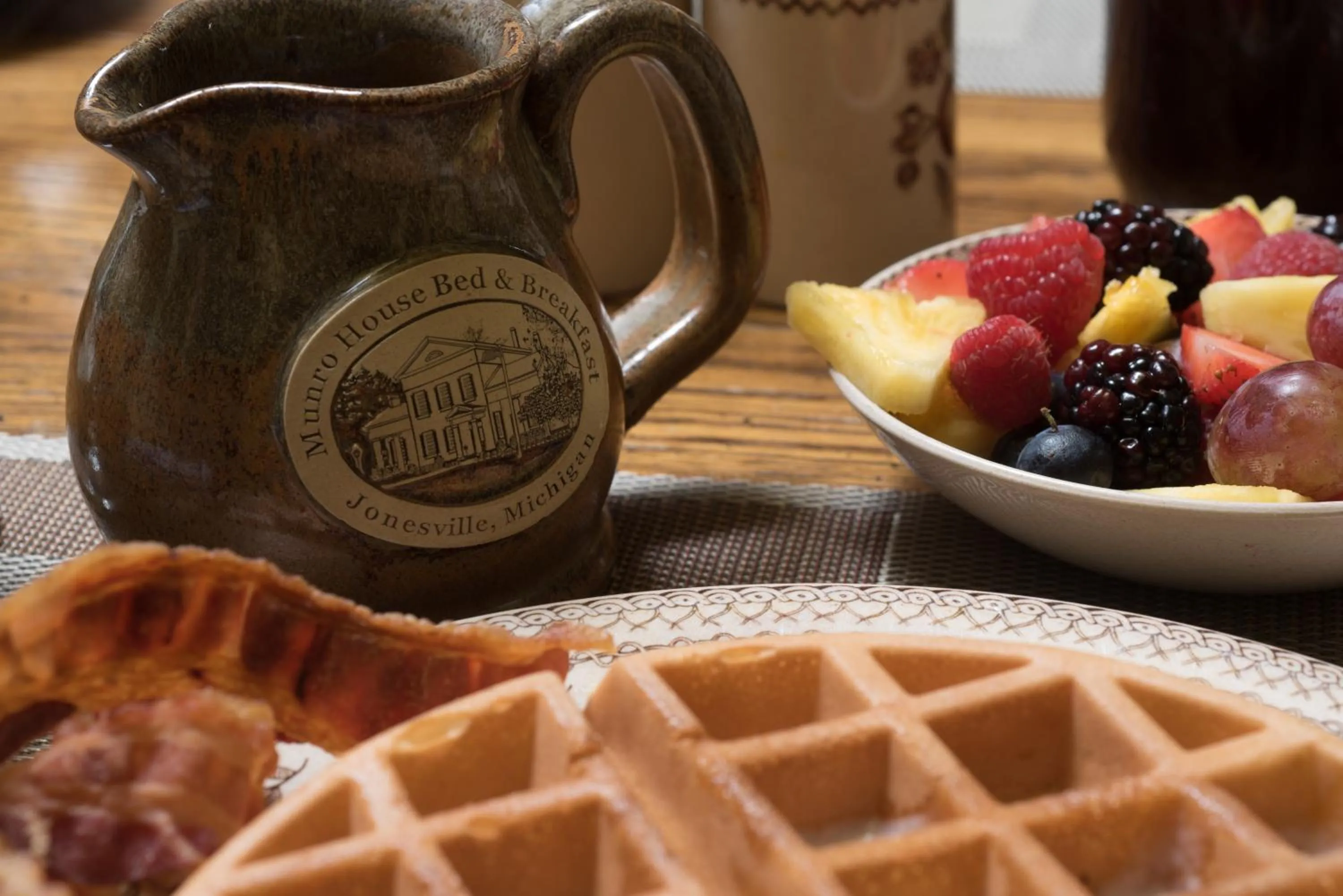 Food close-up in Munro House Bed and Breakfast
