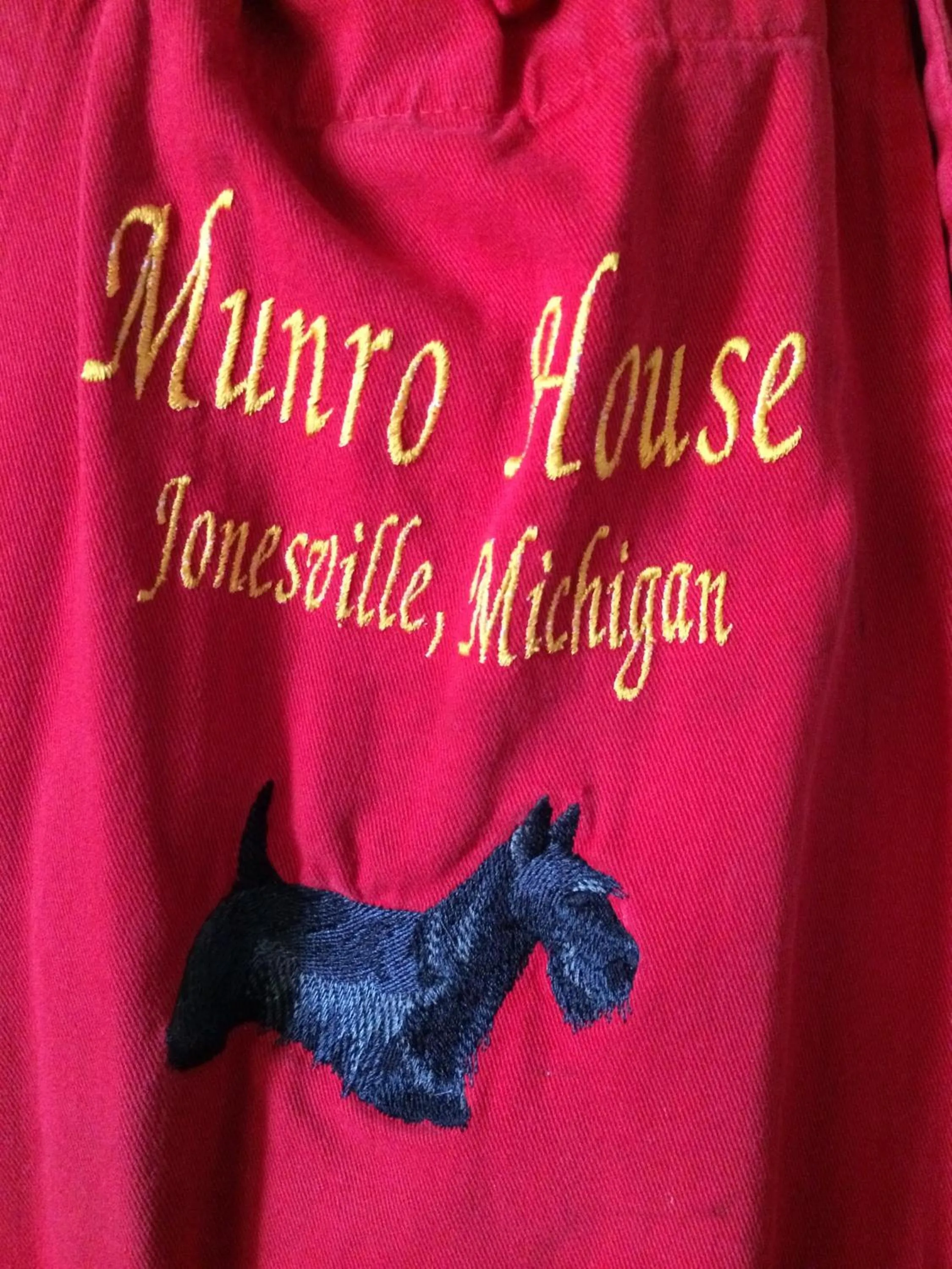 Decorative detail in Munro House Bed and Breakfast