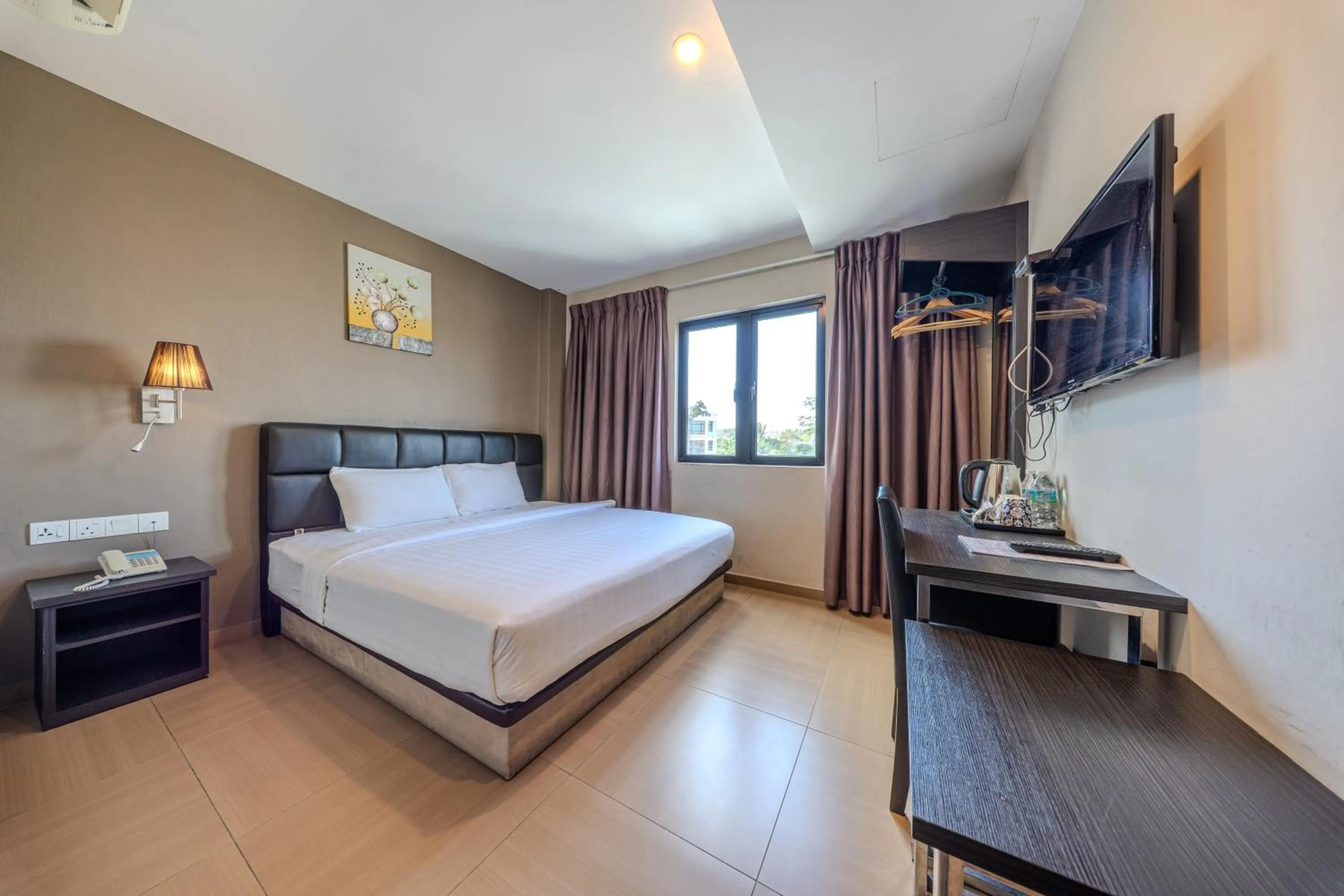 Bed in GL Hotel Kluang