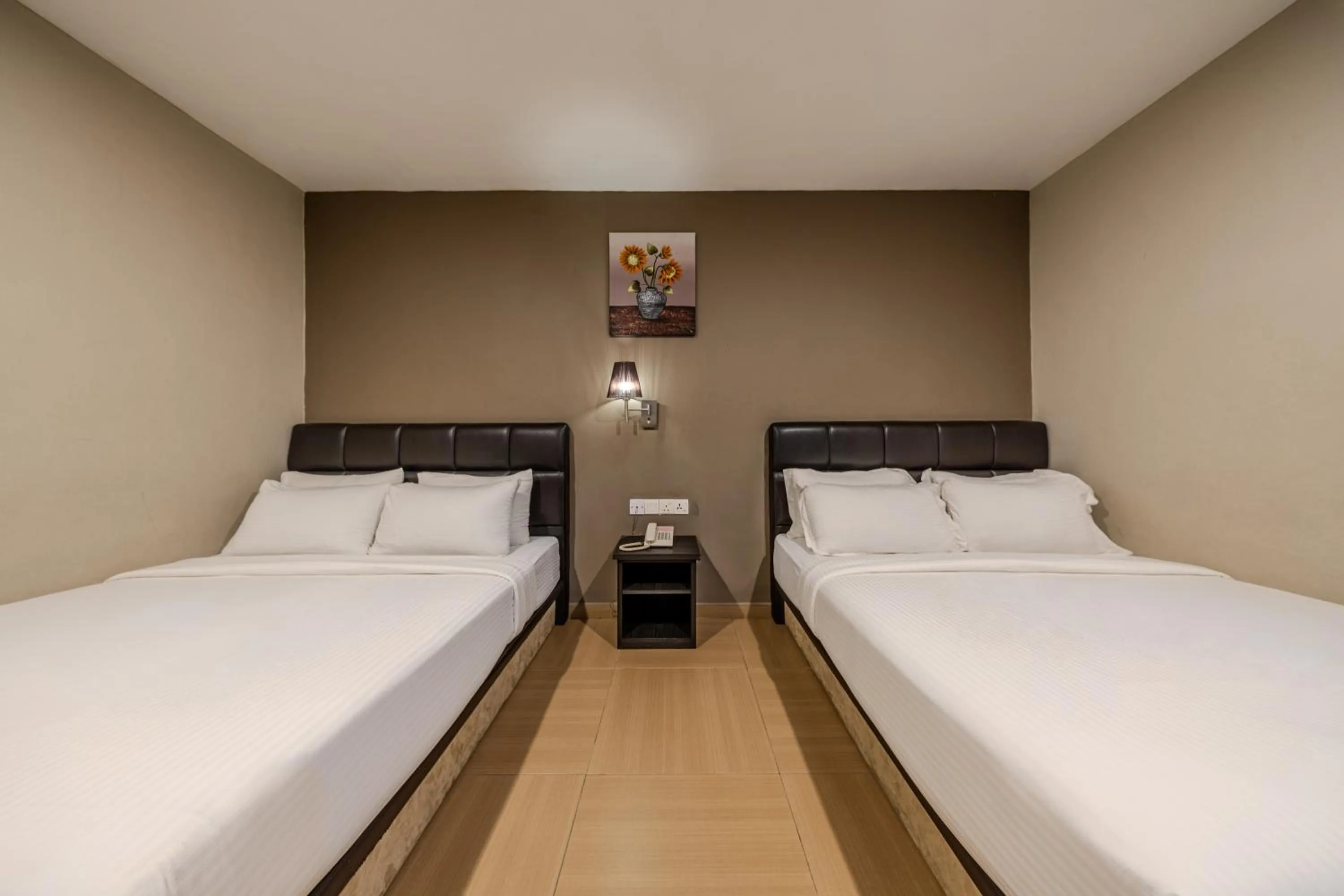 Bed in GL Hotel Kluang