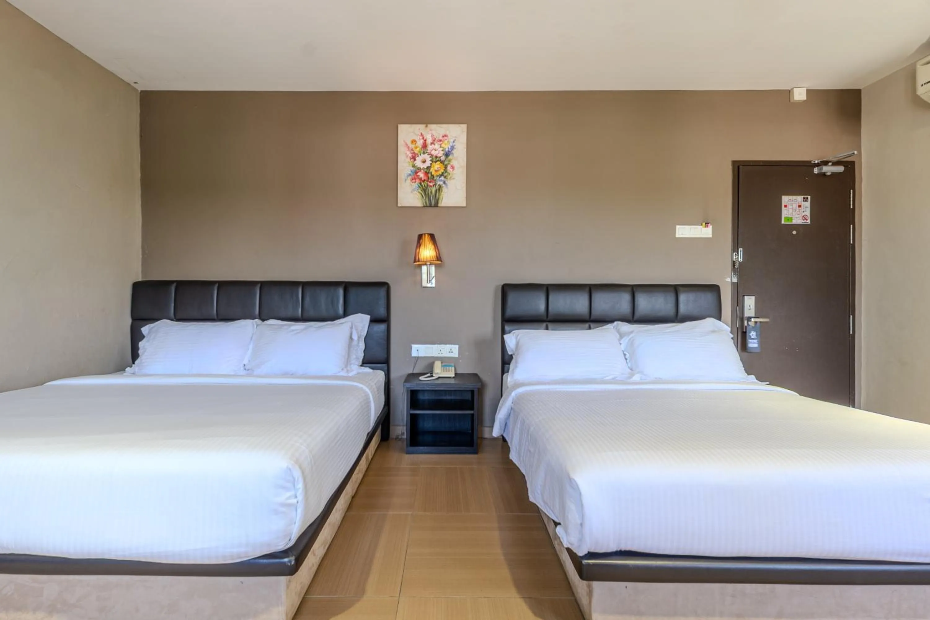 Bed in GL Hotel Kluang