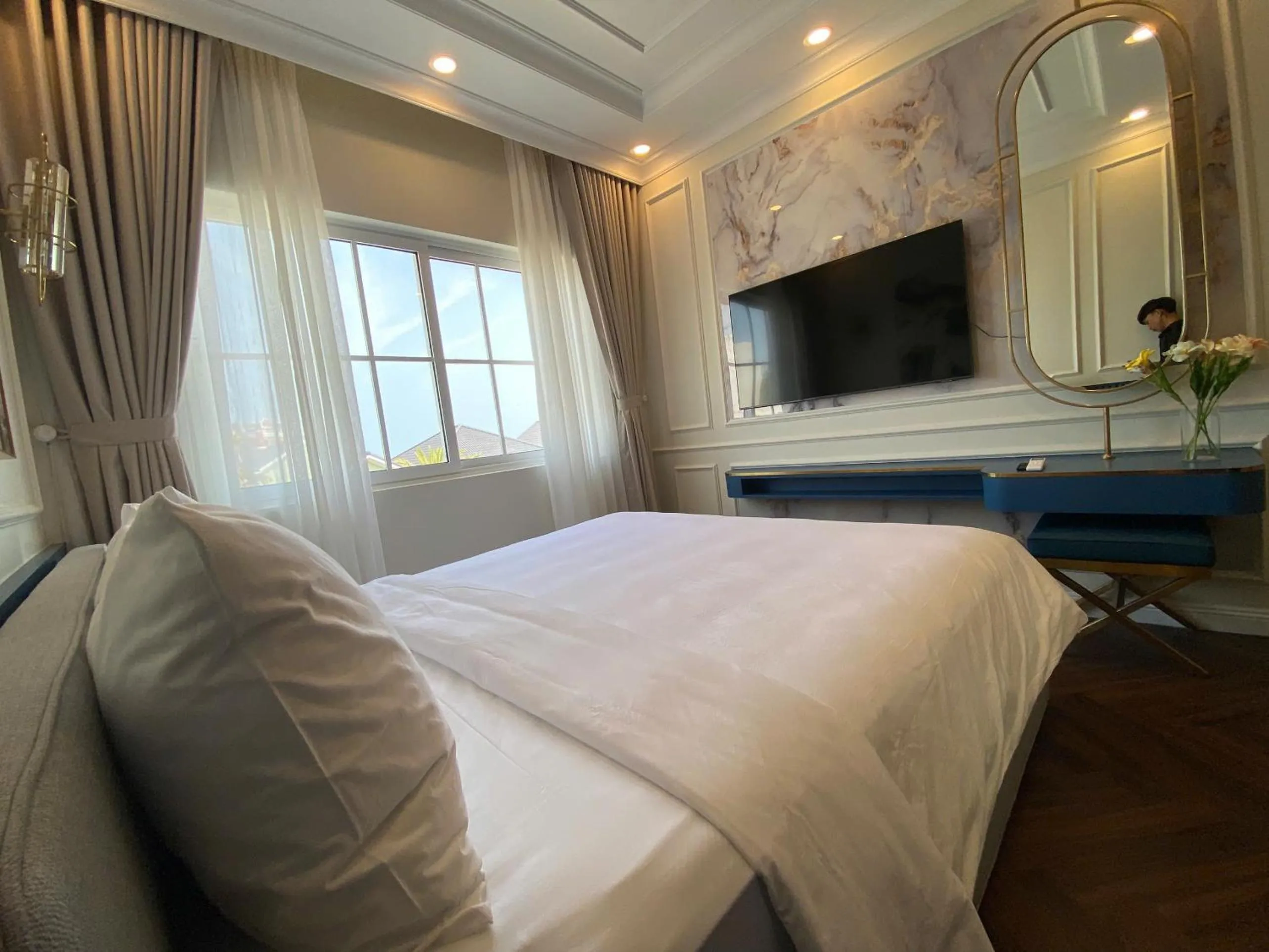 Bed in Villa Nova World Phan Thiết